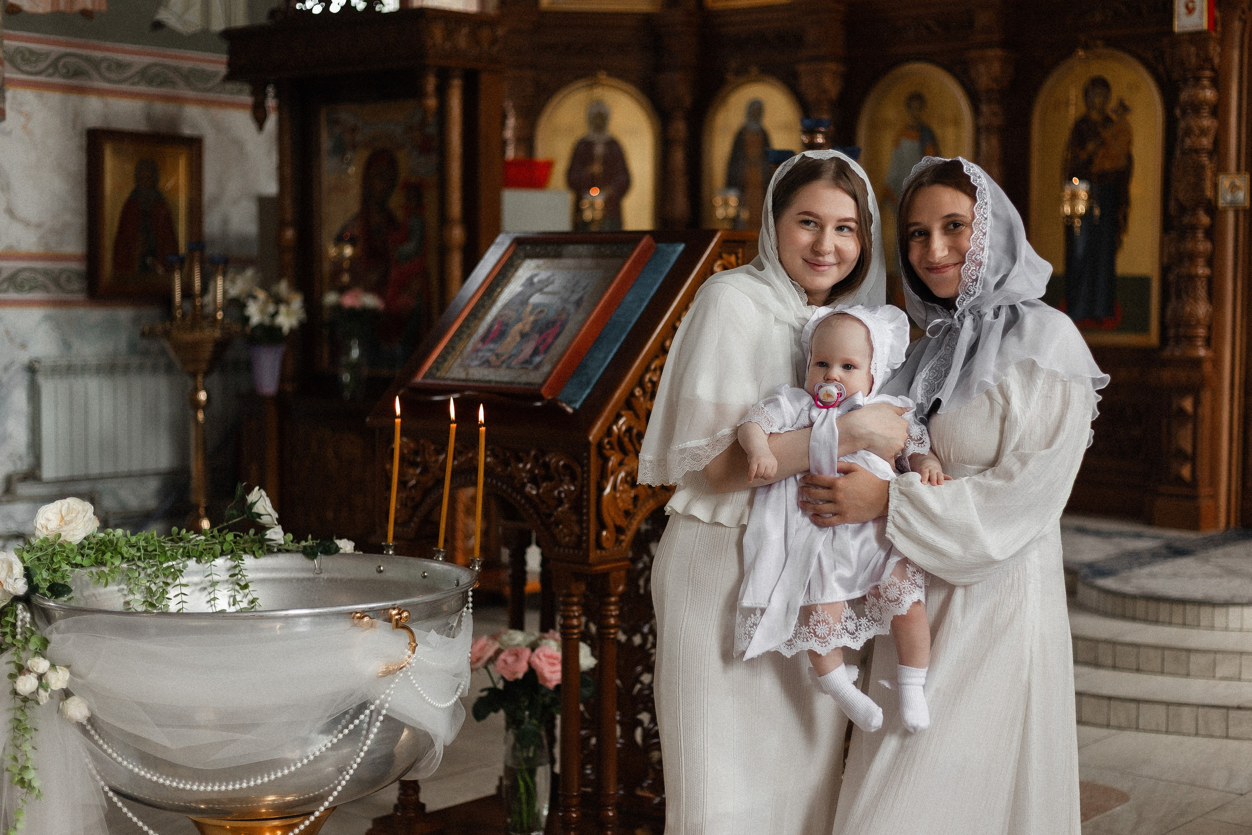 Таинство крещения Алины. Семейный фотограф в Нижнем Новгороде Доронина Юлия