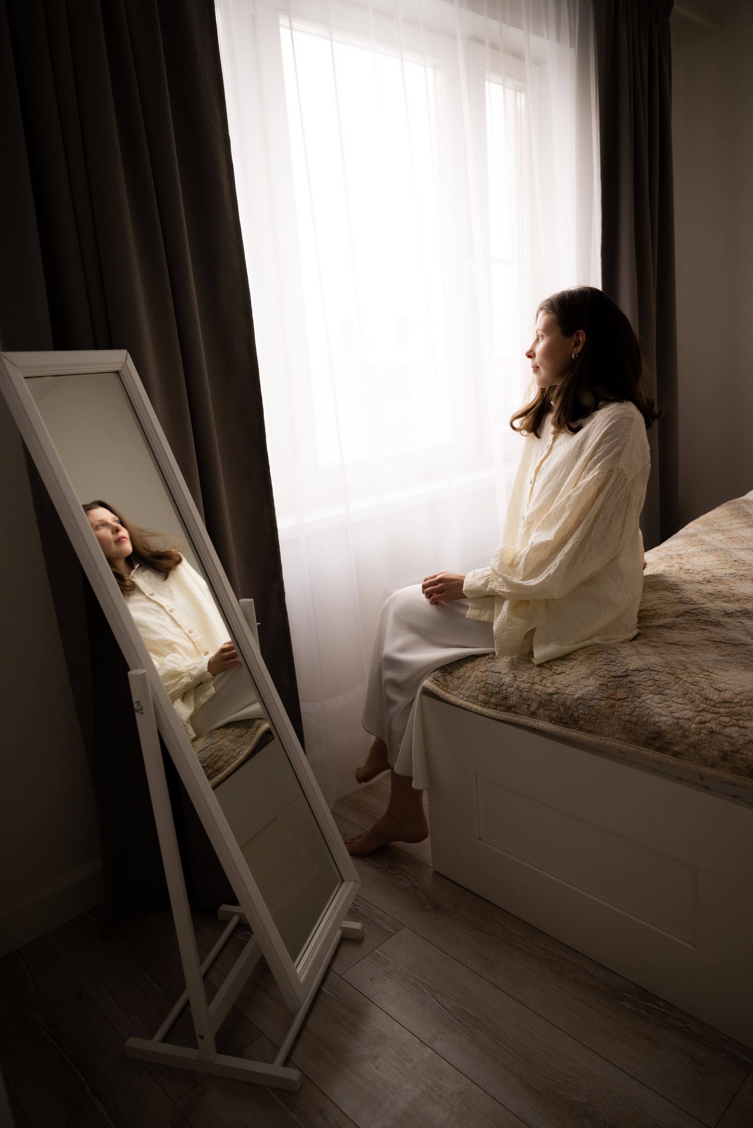 Домашняя фотосессия к дню рождения. Фотограф Ксения Огородова портфолио