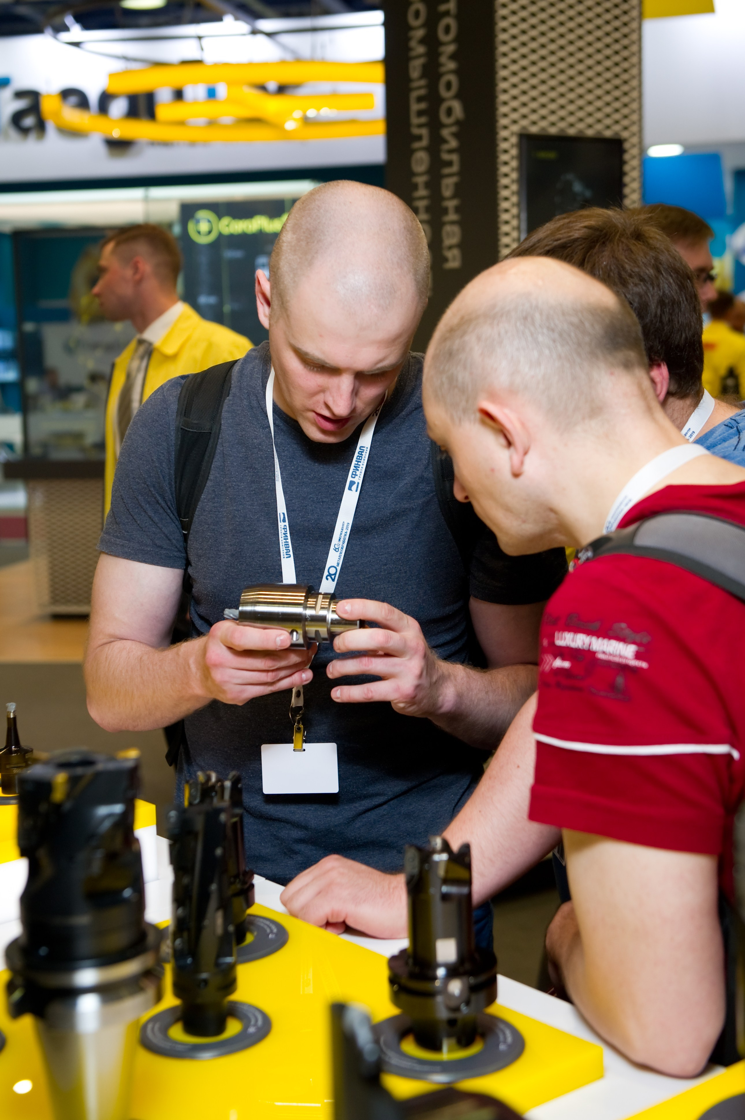 Работа Sandvik на выставке «Металлообработка». Репортажный фотограф и видеограф Слава Думчев. Тимбилдинги, отчетники, корпоративы