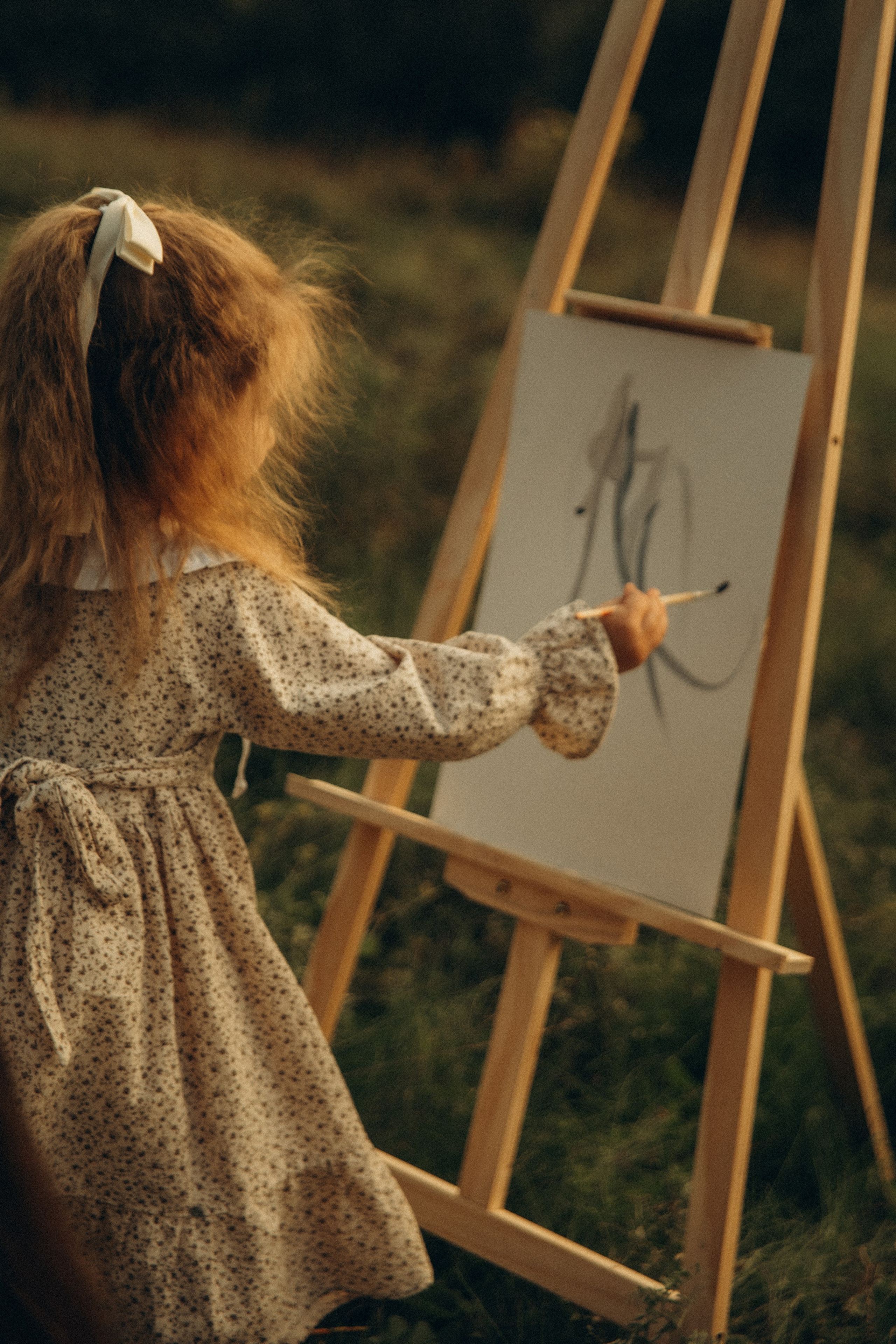 Художница. Гаврилова Настя семейный фотограф lifestyle в Москве