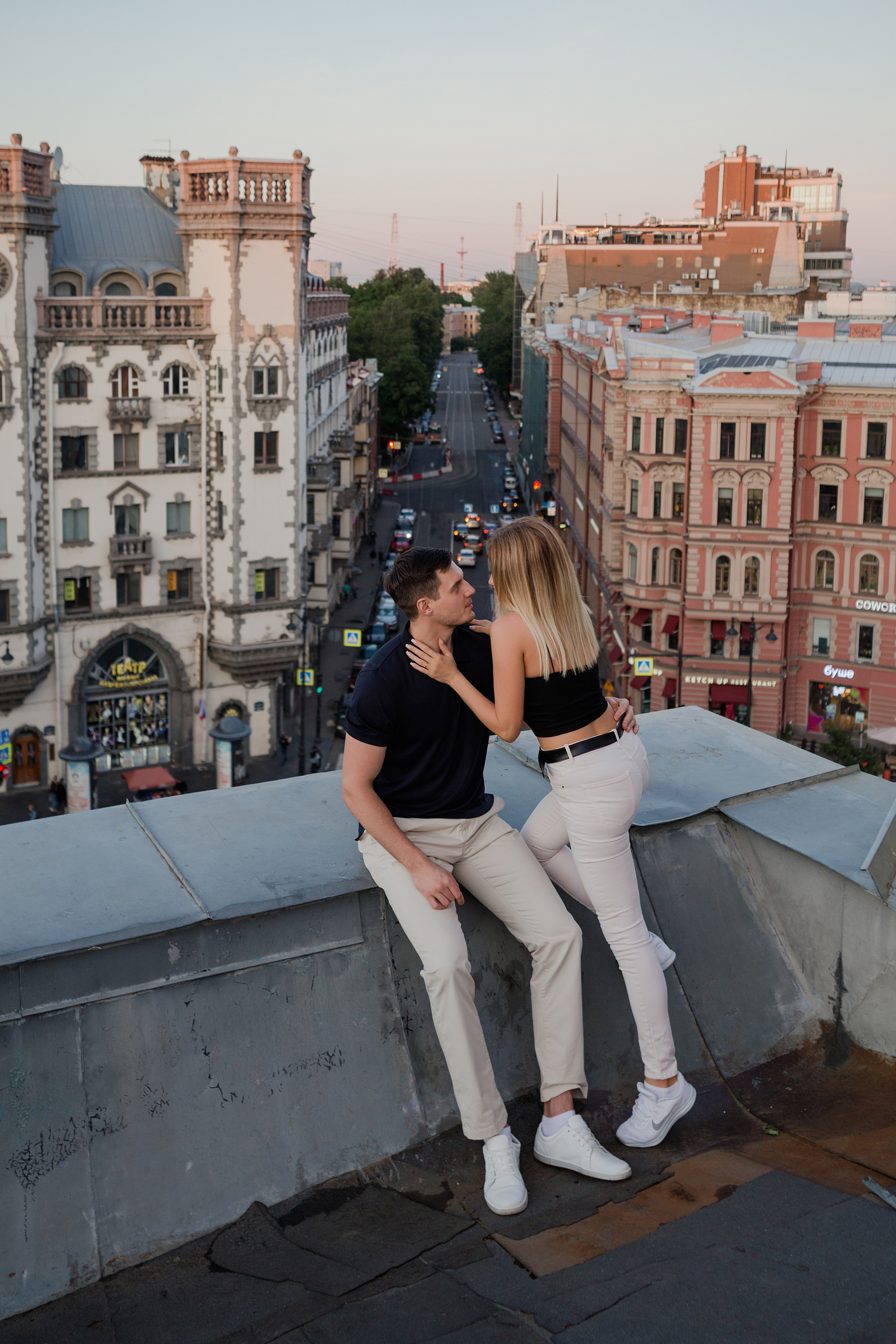 Питерские крыши. Фотограф в Санкт-Петербурге