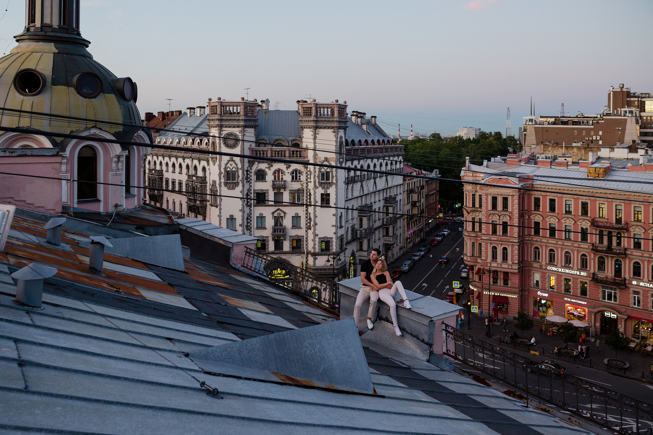 Питерские крыши. Фотограф в Санкт-Петербурге