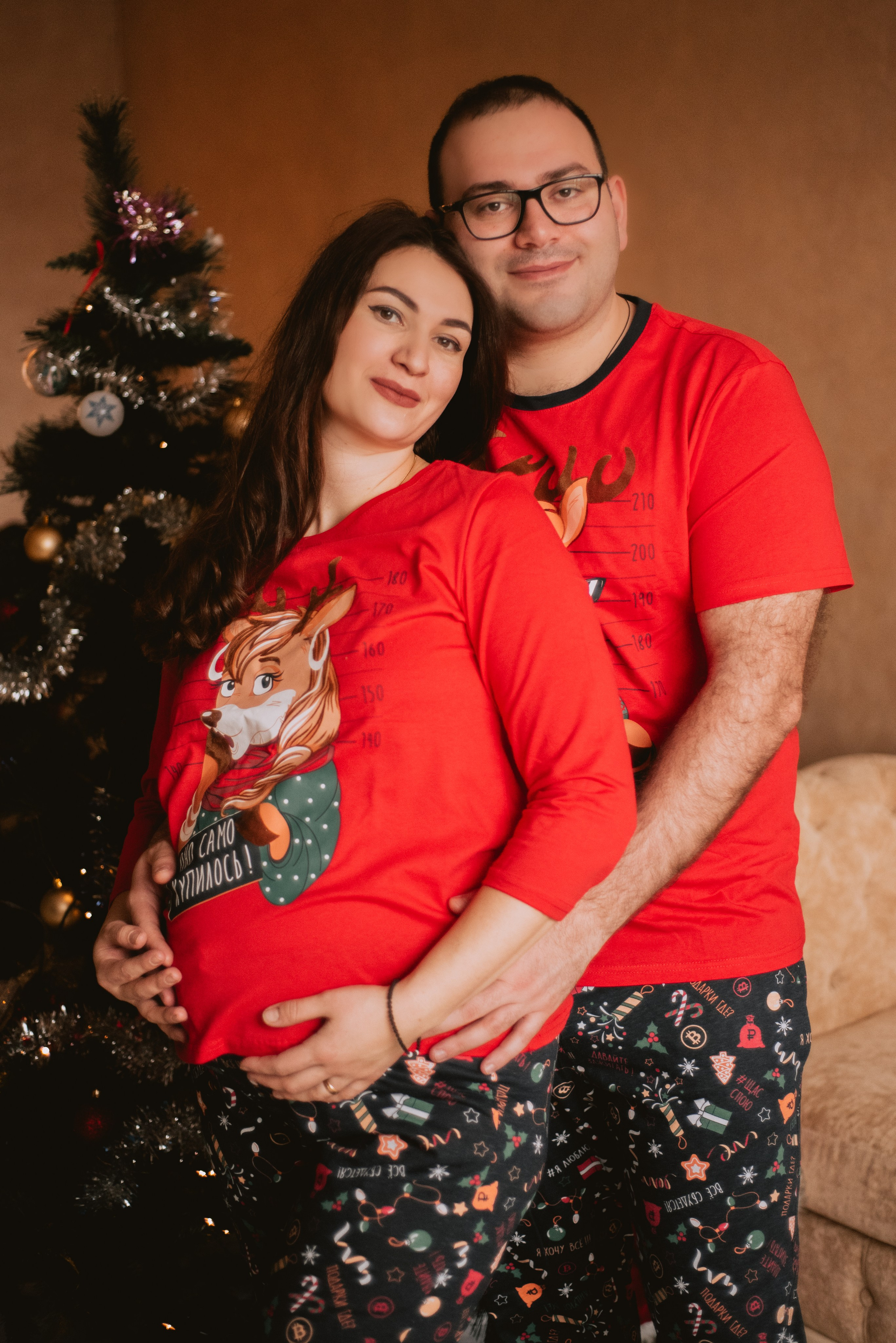 Новый год ДОМА. Семейный и женский фотограф Лоо Краснодар Сочи Энем Татьяна Трибурт