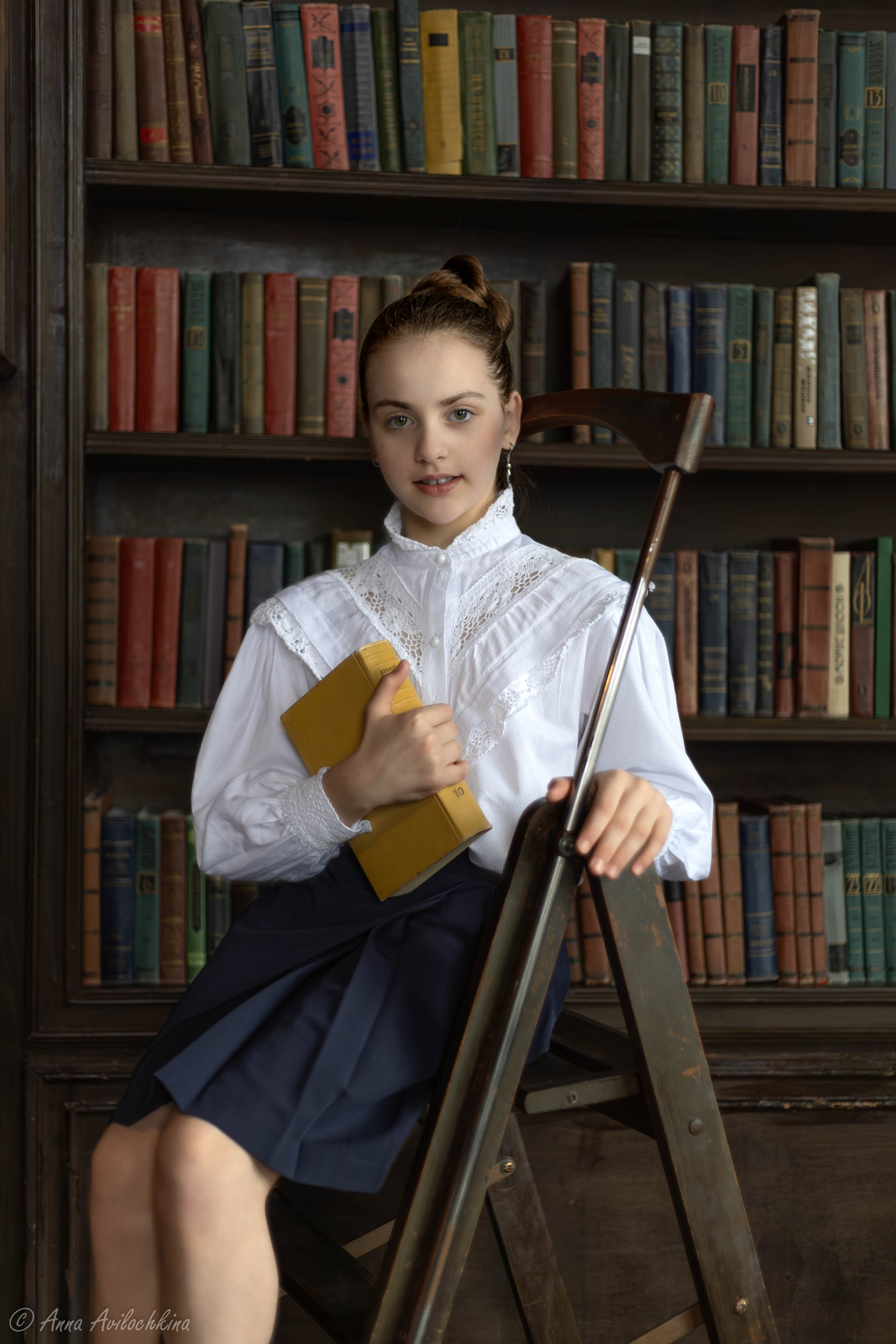 Детские фотосессии для фотоальбомов (школа, детский сад). Семейный и свадебный фотограф в Москве и Домодедово Анна Авилочкина