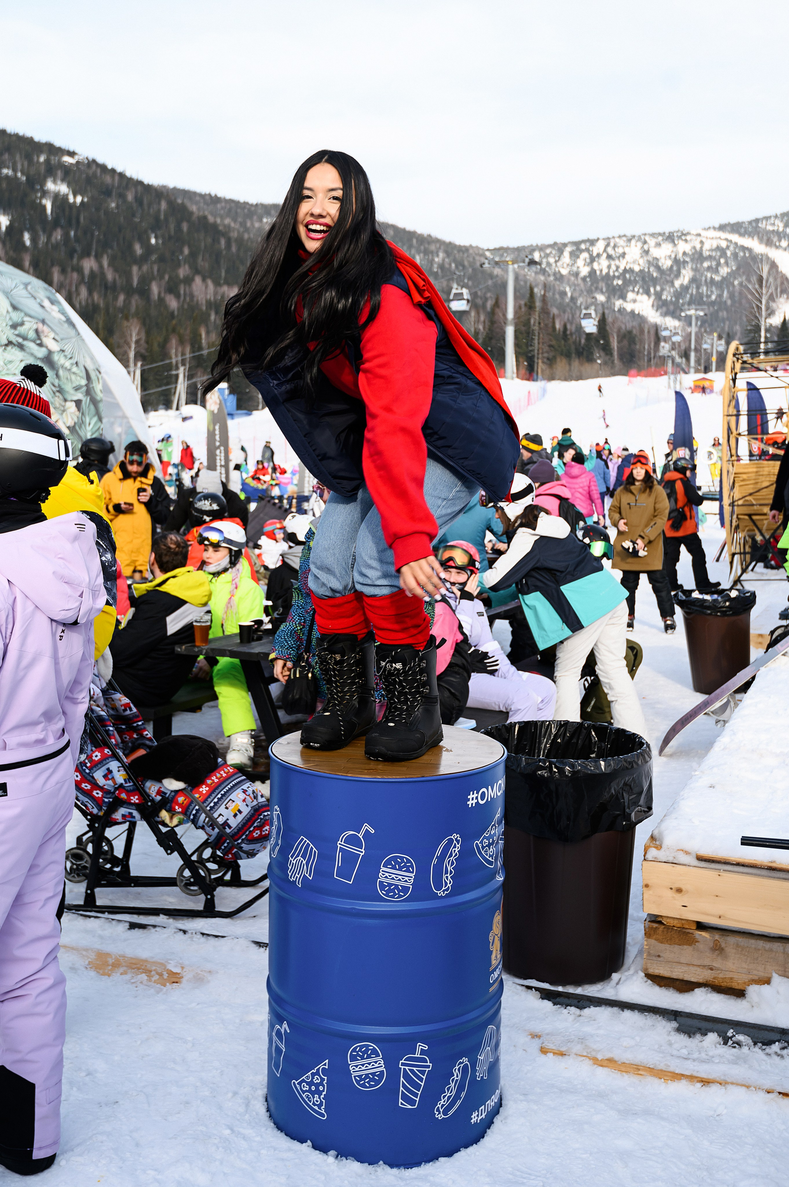 Съемка для Омского бекона