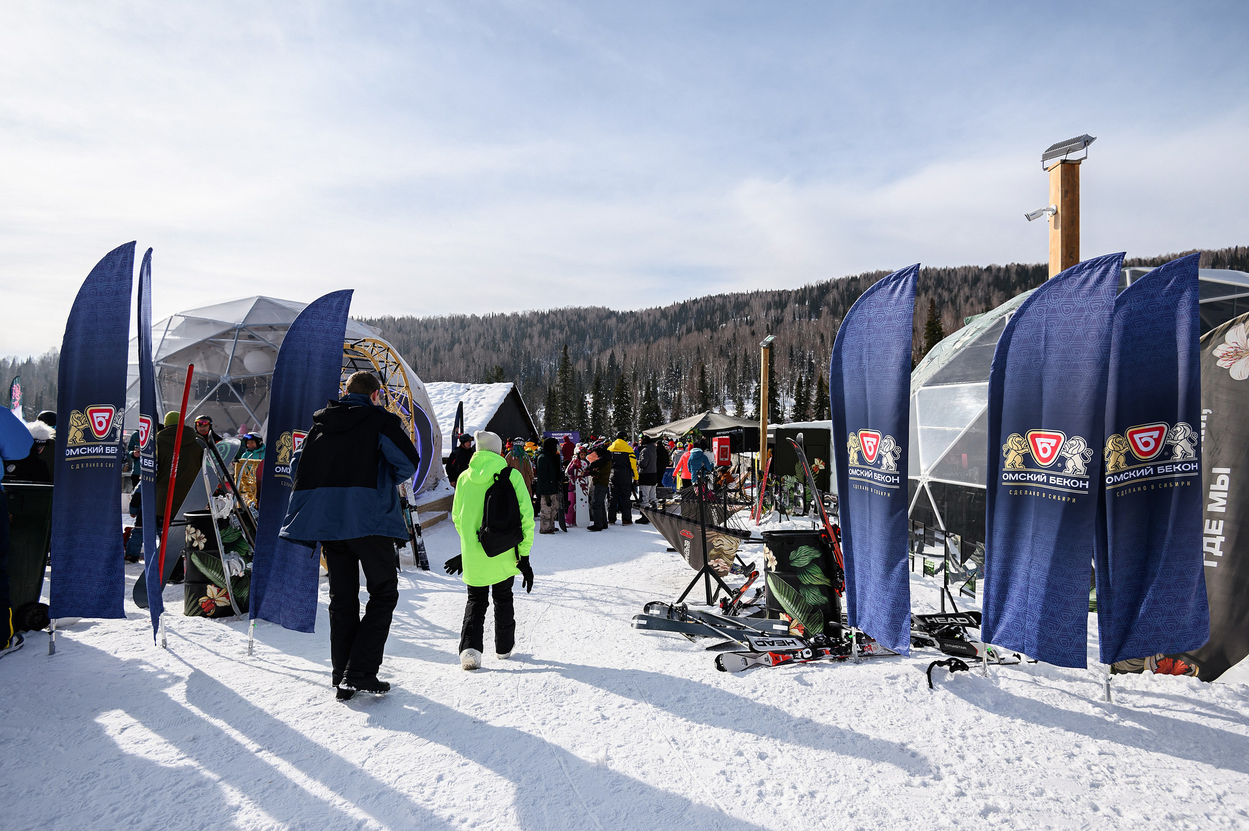 Съемка для Омского бекона