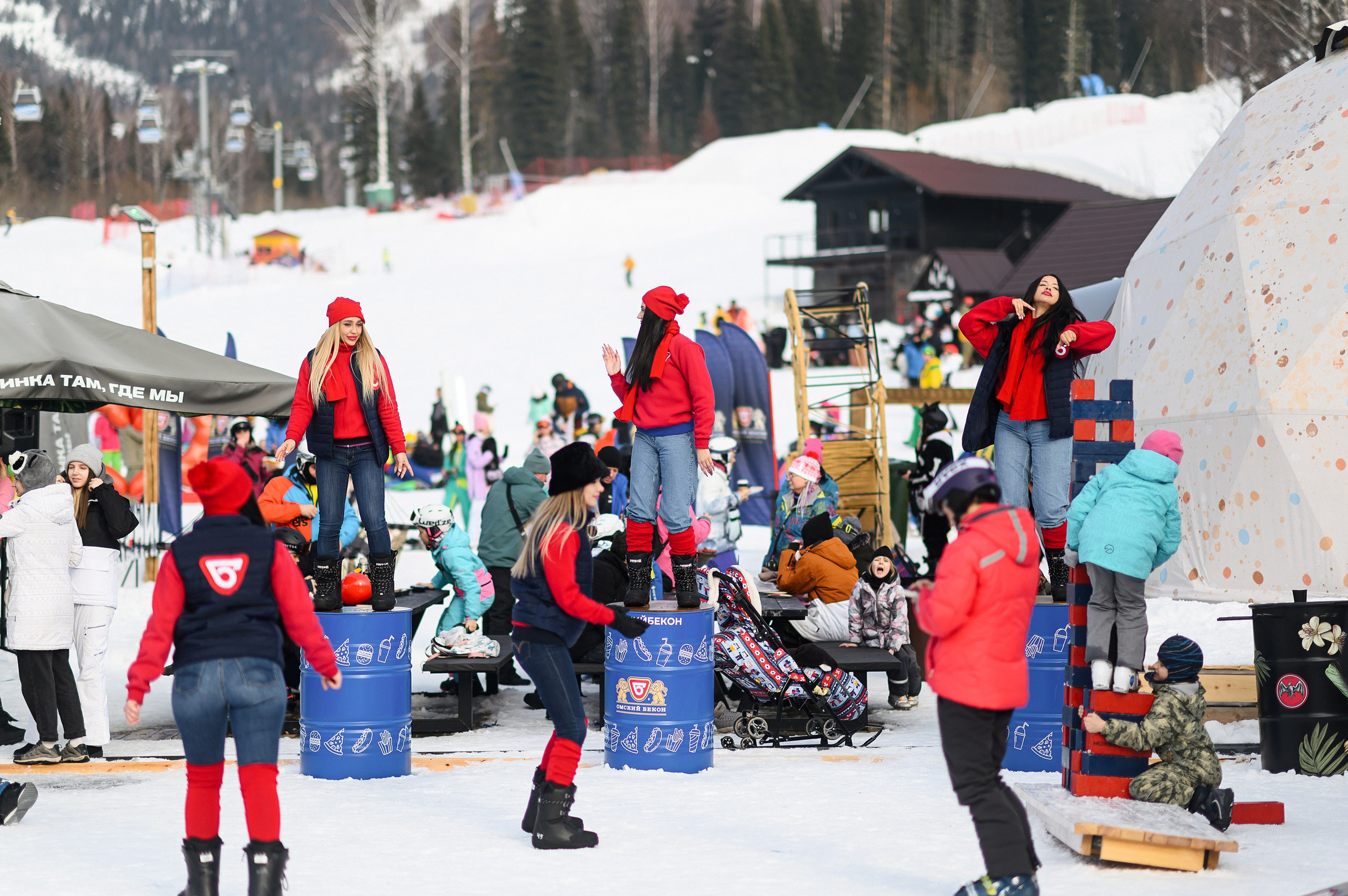 Съемка для Омского бекона