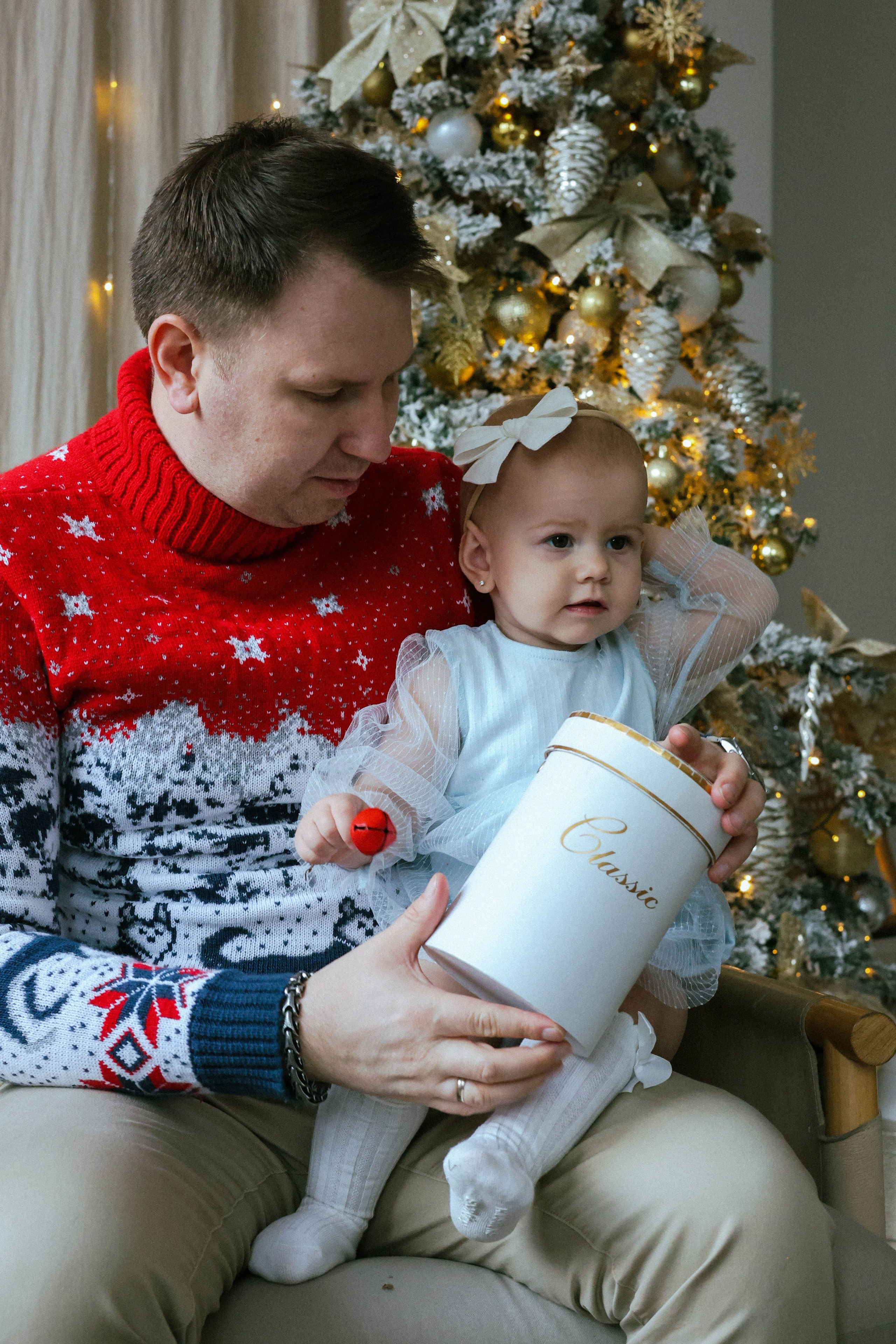 Новогодняя история «Ирина и ее семья». Фотограф в Москве Анастасия Калинина