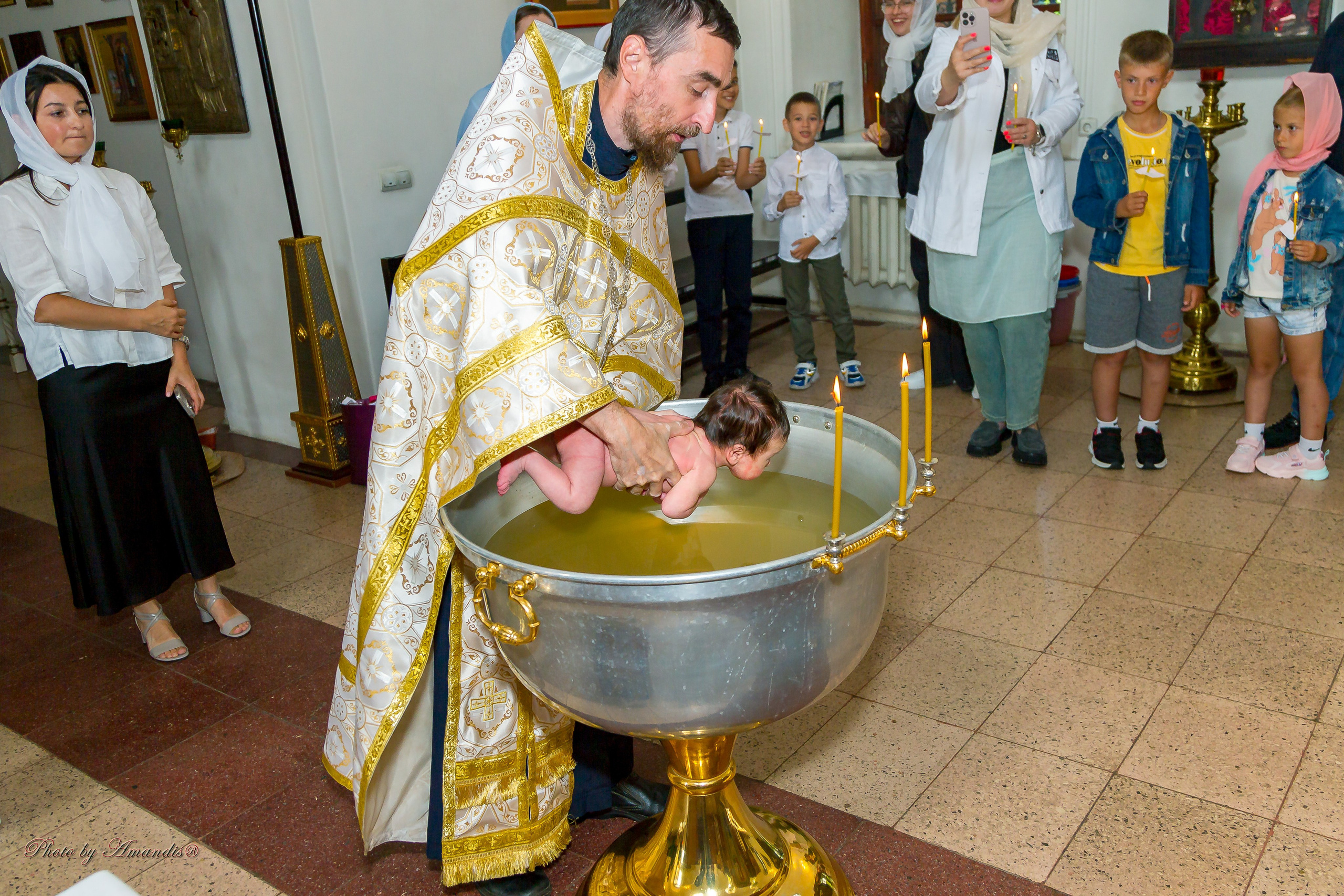 Крещение в д. Еганово (август 2024). Репортажная съемка в Москве и области. Анималистика