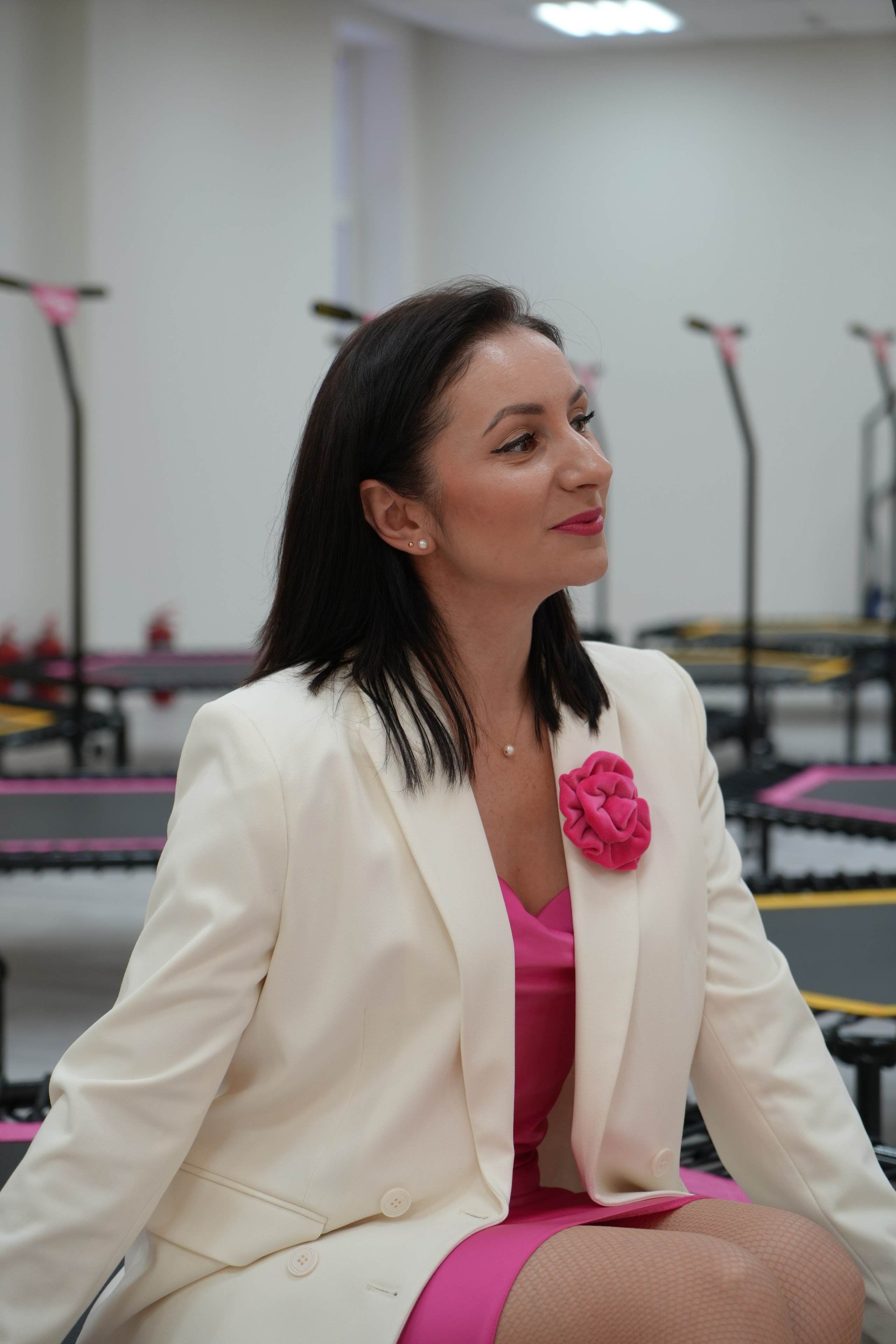 Открытие батутного центра «Lady Jump». Видеограф и Фотограф в Москве