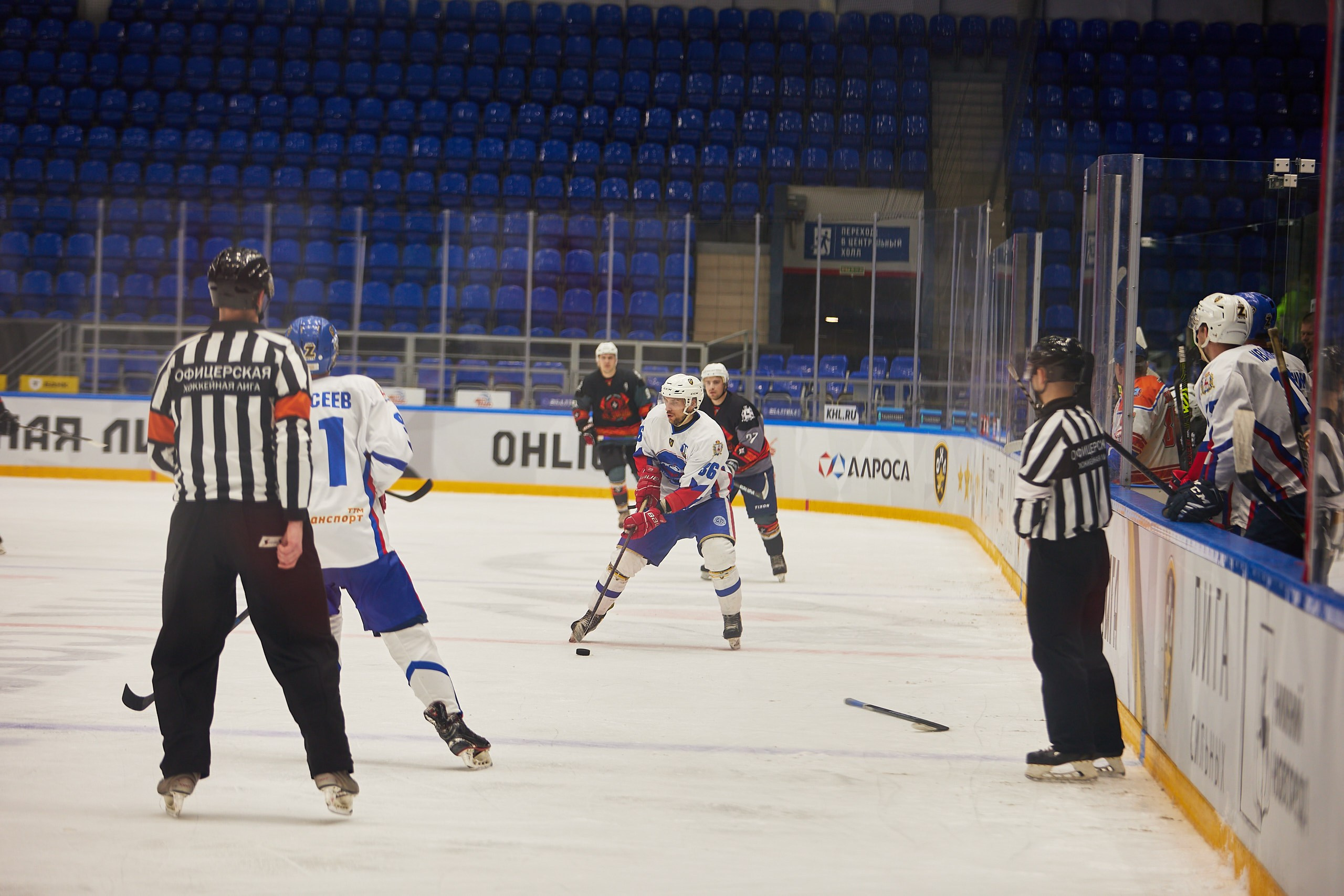 Репортаж. Офицерская хоккейная лига 2025 год. Спортивный фотограф Некрасов Денис