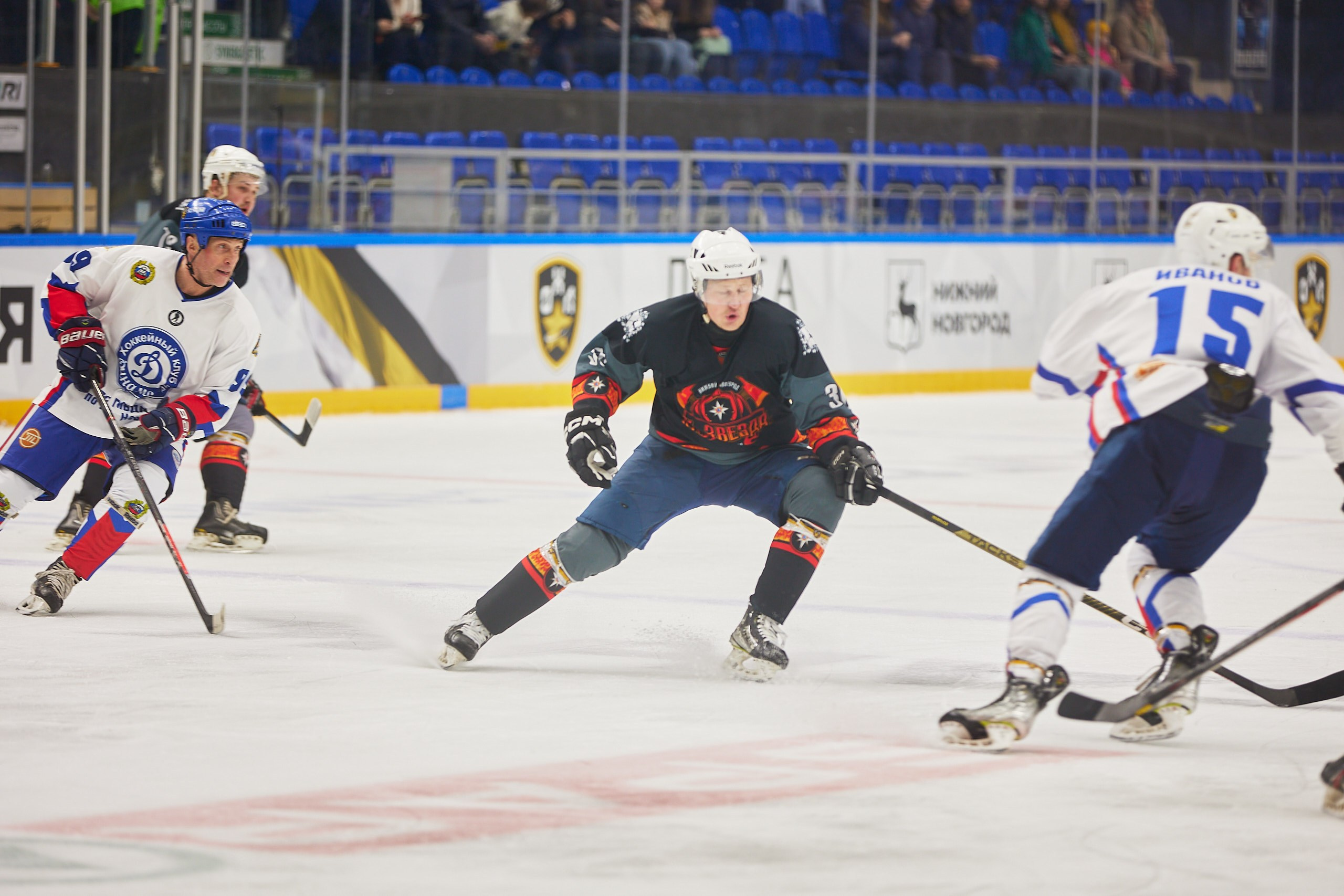 Репортаж. Офицерская хоккейная лига 2025 год. Спортивный фотограф Некрасов Денис