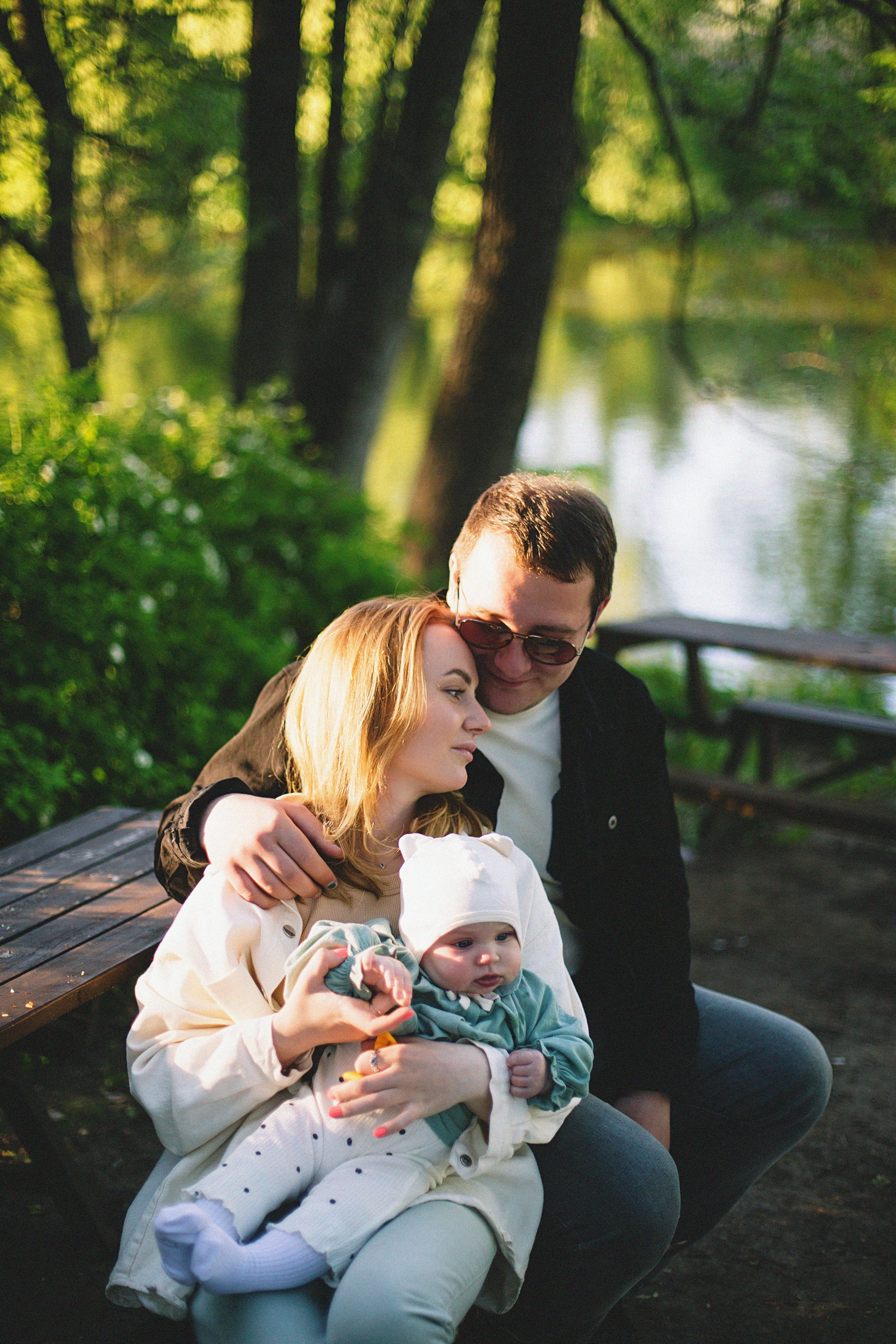 Кирилл, Александра и Майя. Портретный и свадебный фотограф Даня Похватова