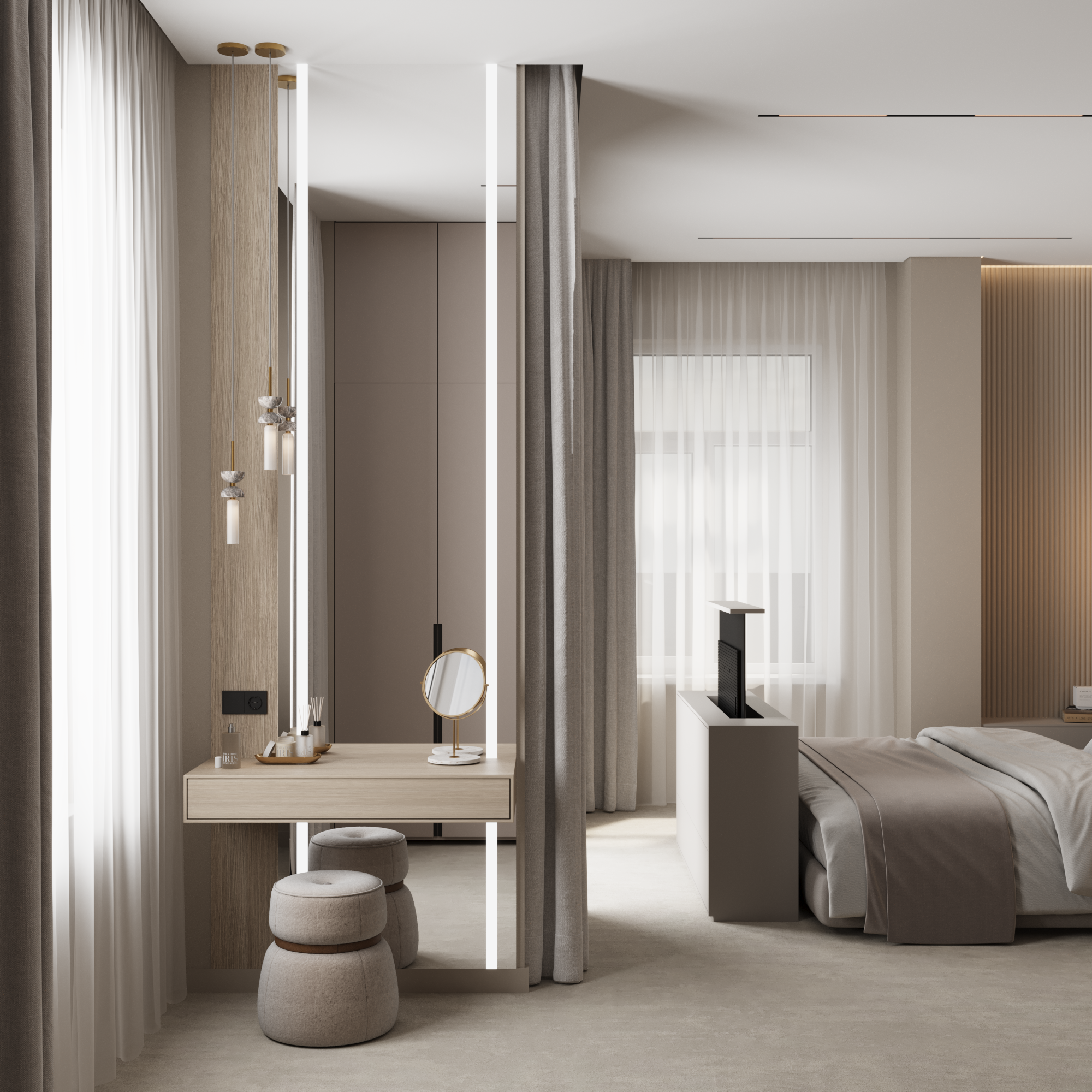 Пентхаус 170 м². Студия дизайна