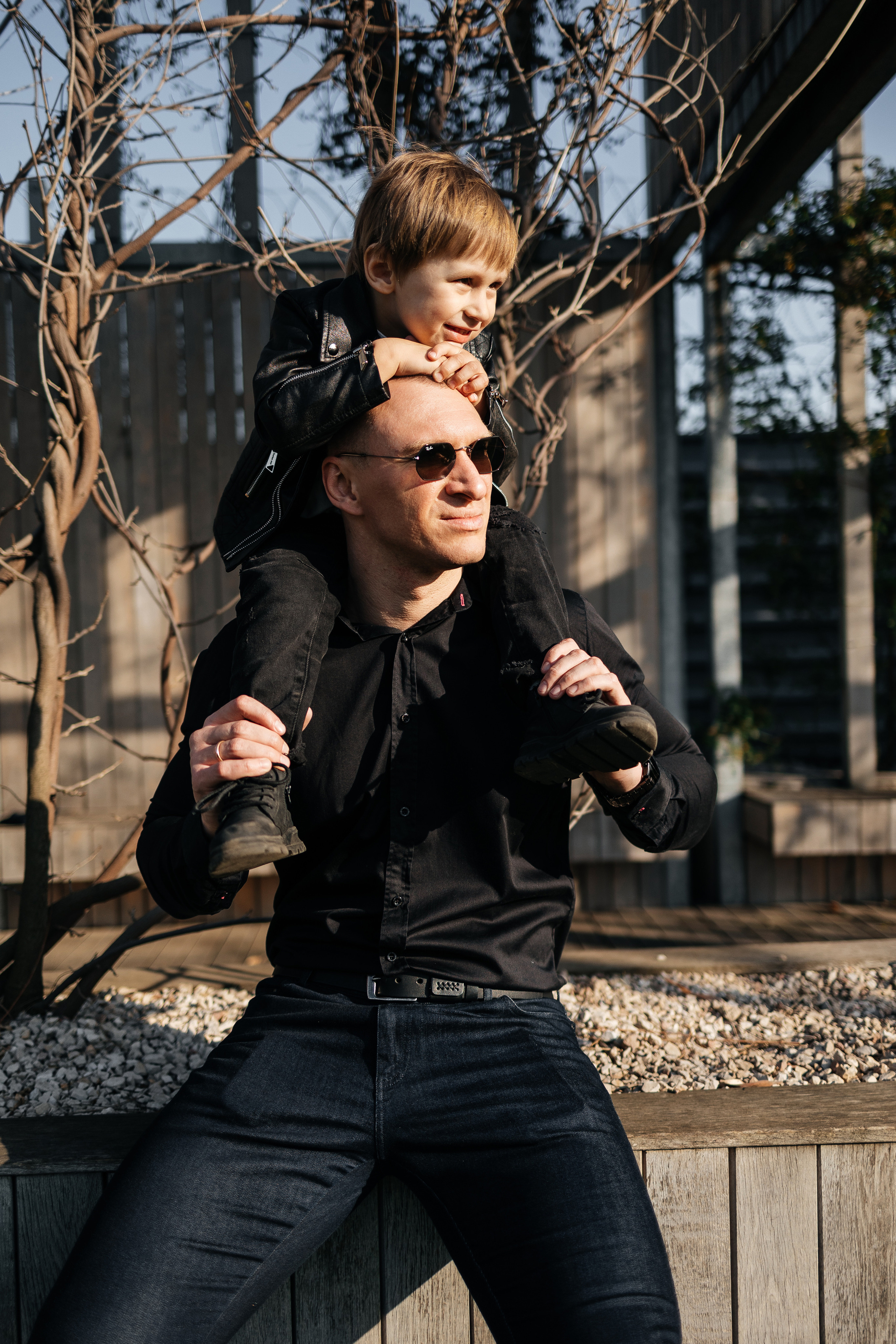 Семейная прогулка в парке. Семейный фотограф в Краснодаре Нина Курнявко