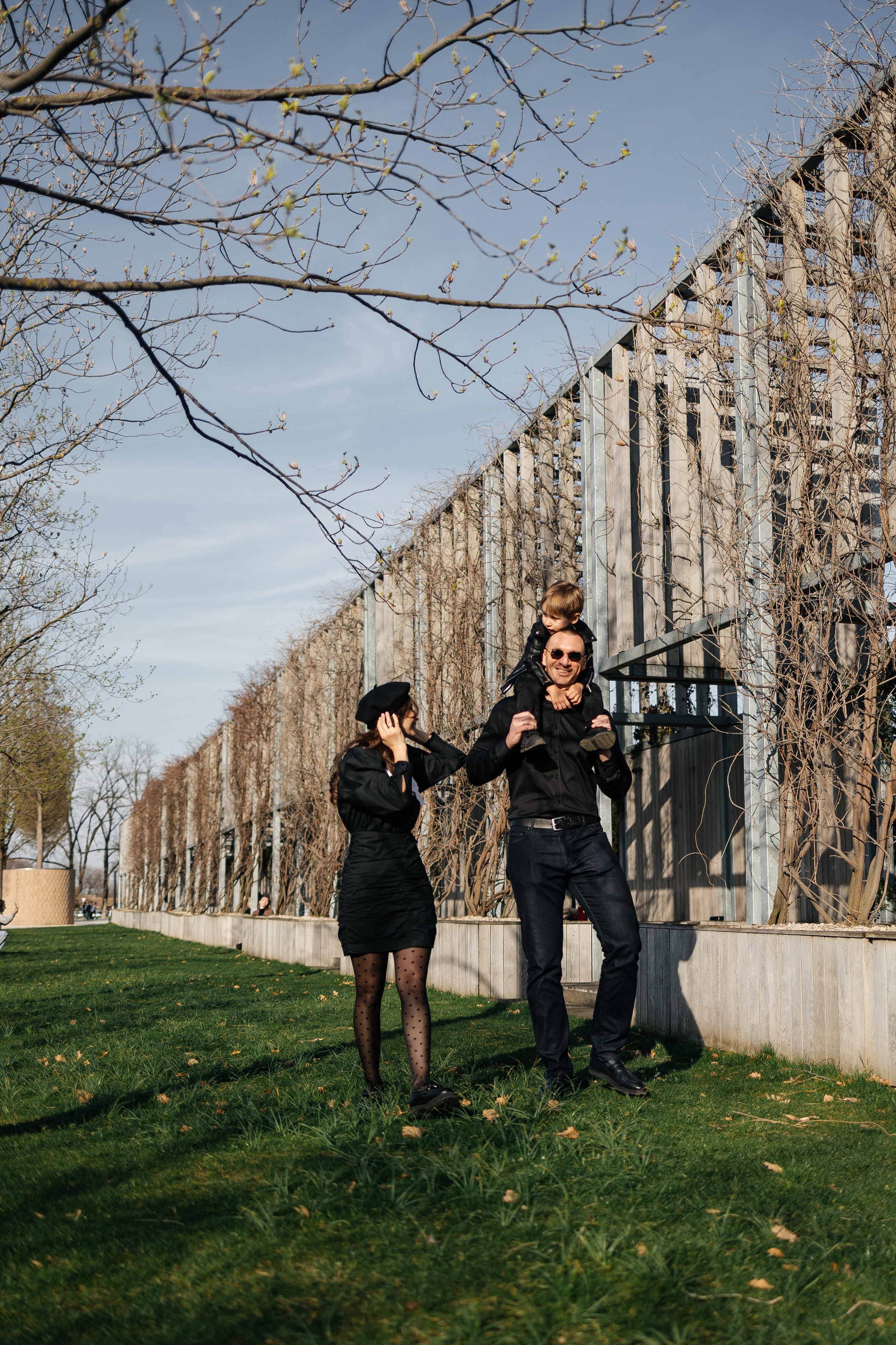 Семейная прогулка в парке. Семейный фотограф в Краснодаре Нина Курнявко