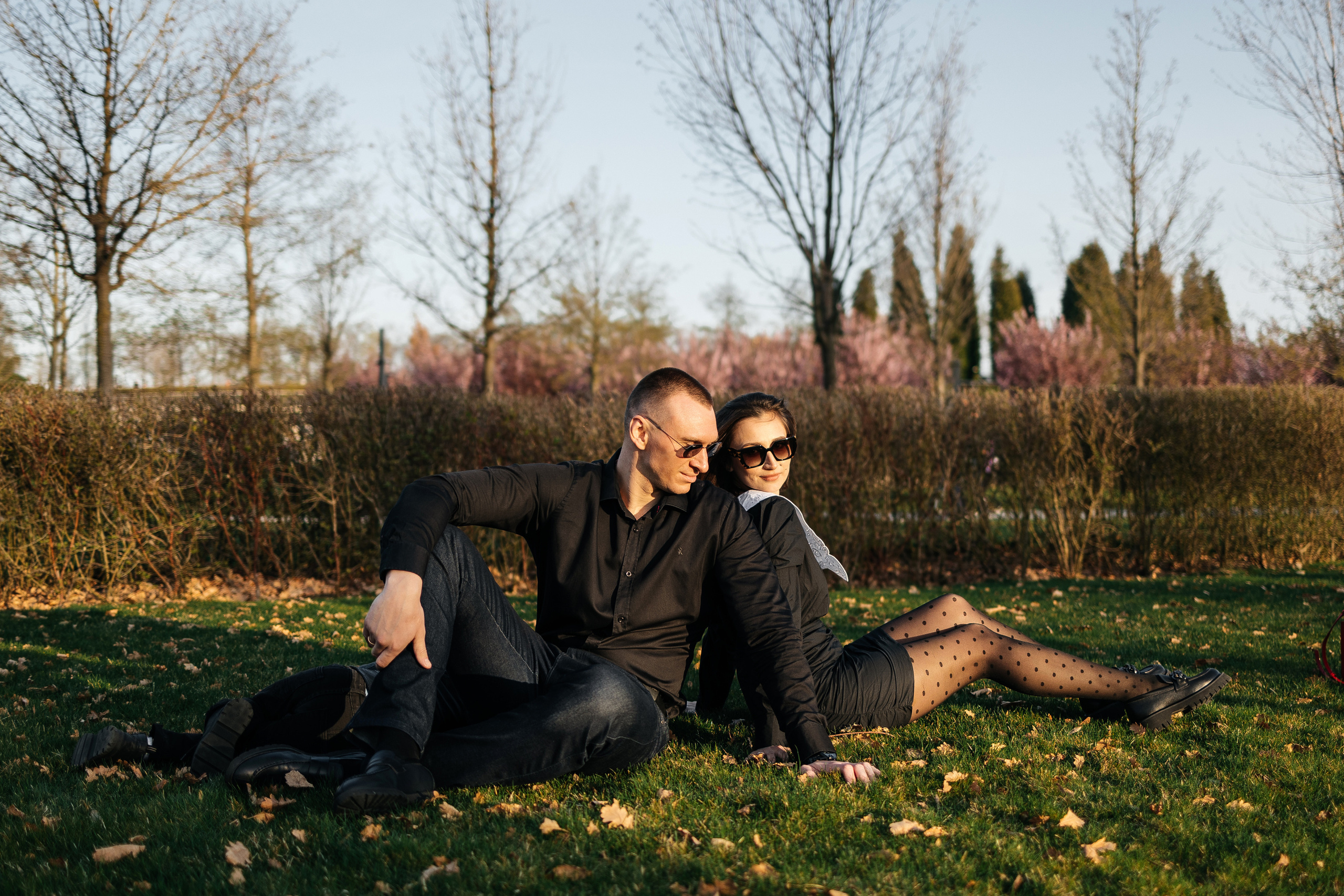 Семейная прогулка в парке. Семейный фотограф в Краснодаре Нина Курнявко