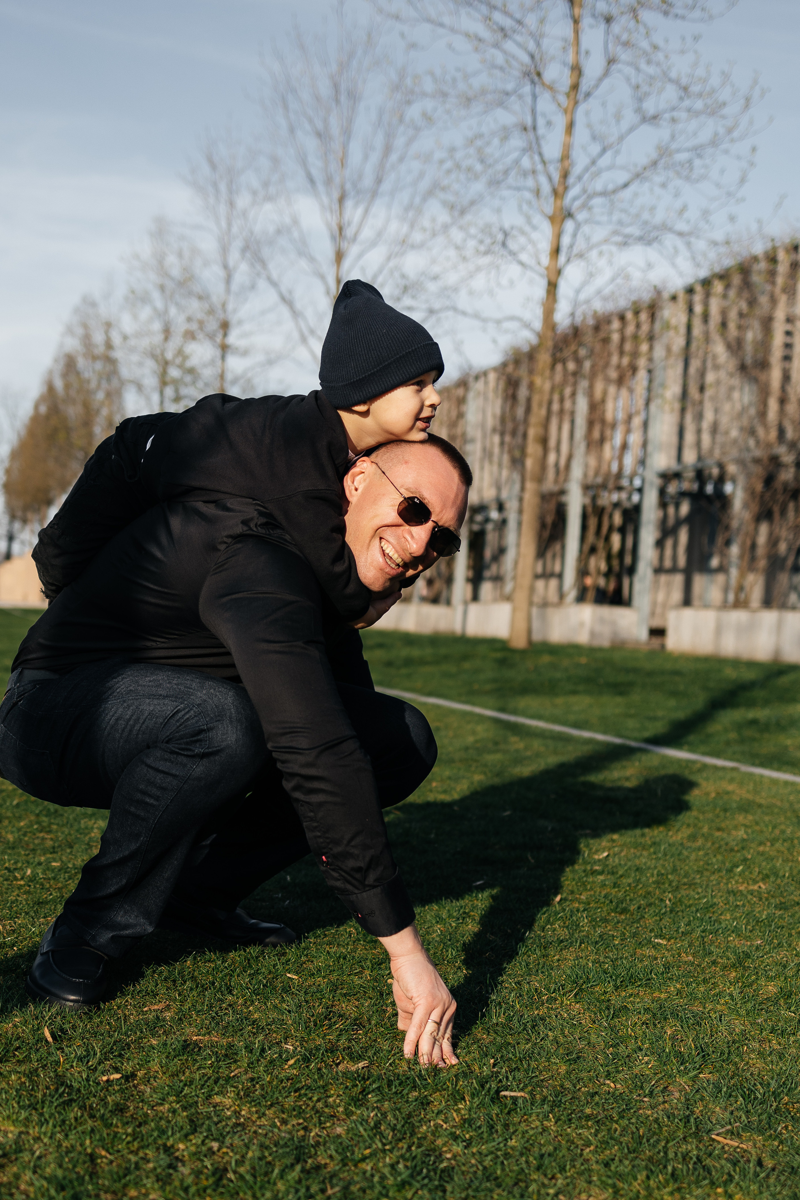 Семейная прогулка в парке. Семейный фотограф в Краснодаре Нина Курнявко