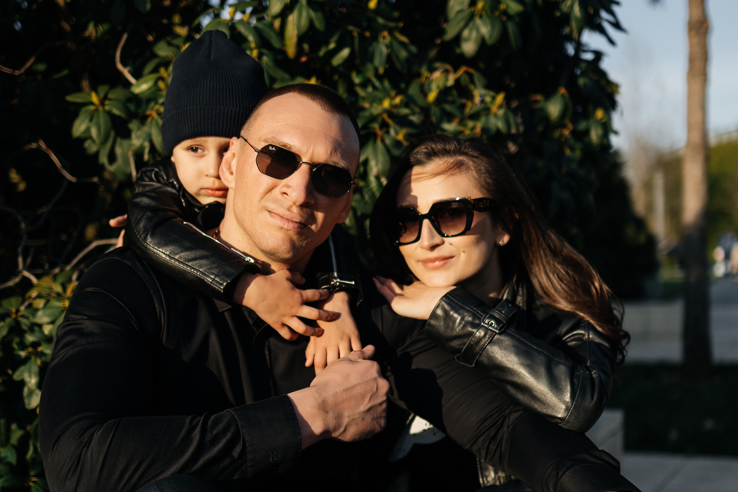 Семейная прогулка в парке. Семейный фотограф в Краснодаре Нина Курнявко