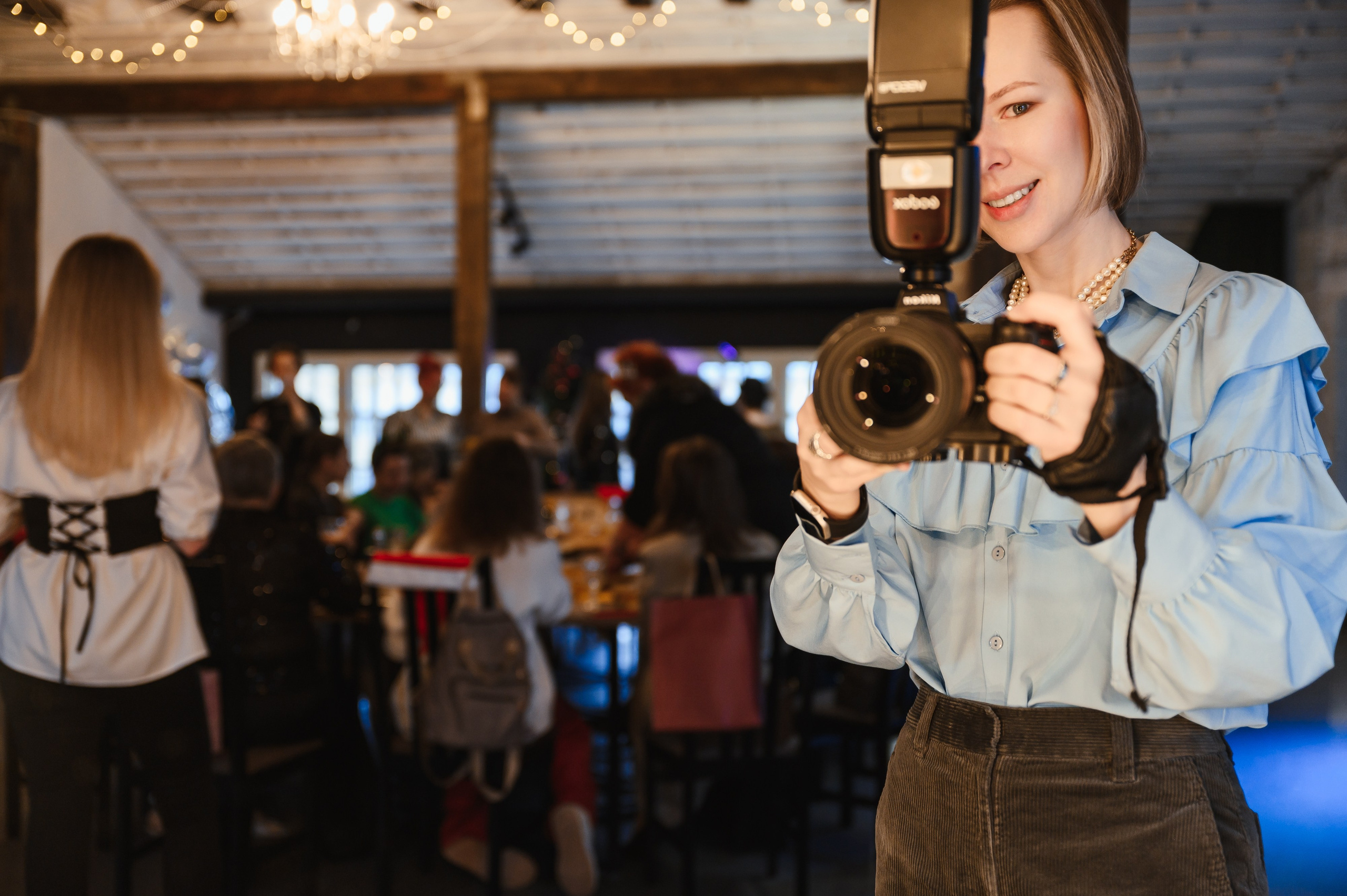 Новый год в клубе «Читалка». Свадебный и просто хороший фотограф в Челябинске
