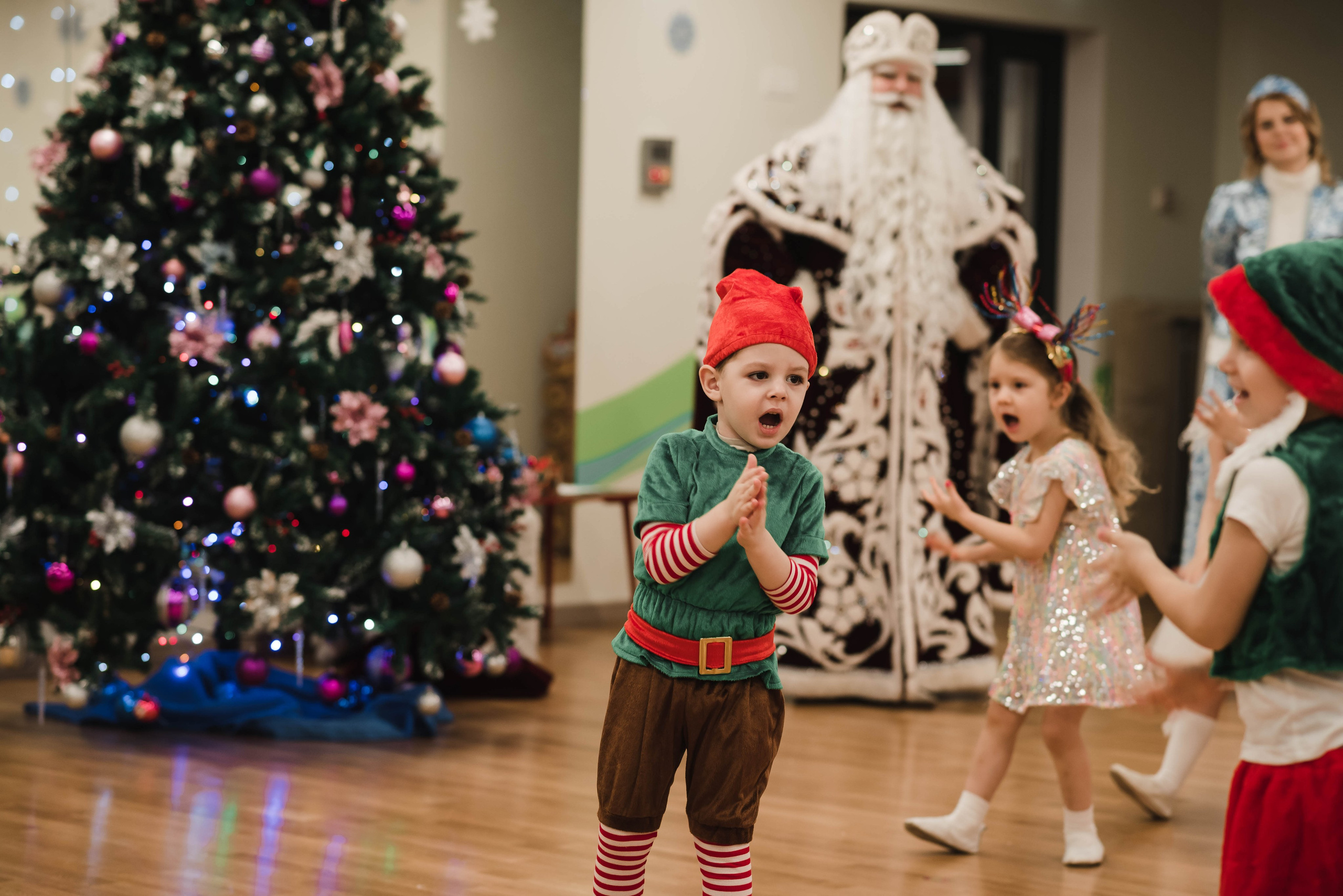 Детский садик Новый год. Фотограф в Москве новорожденные свадьбы семьи Дарья Ларионова