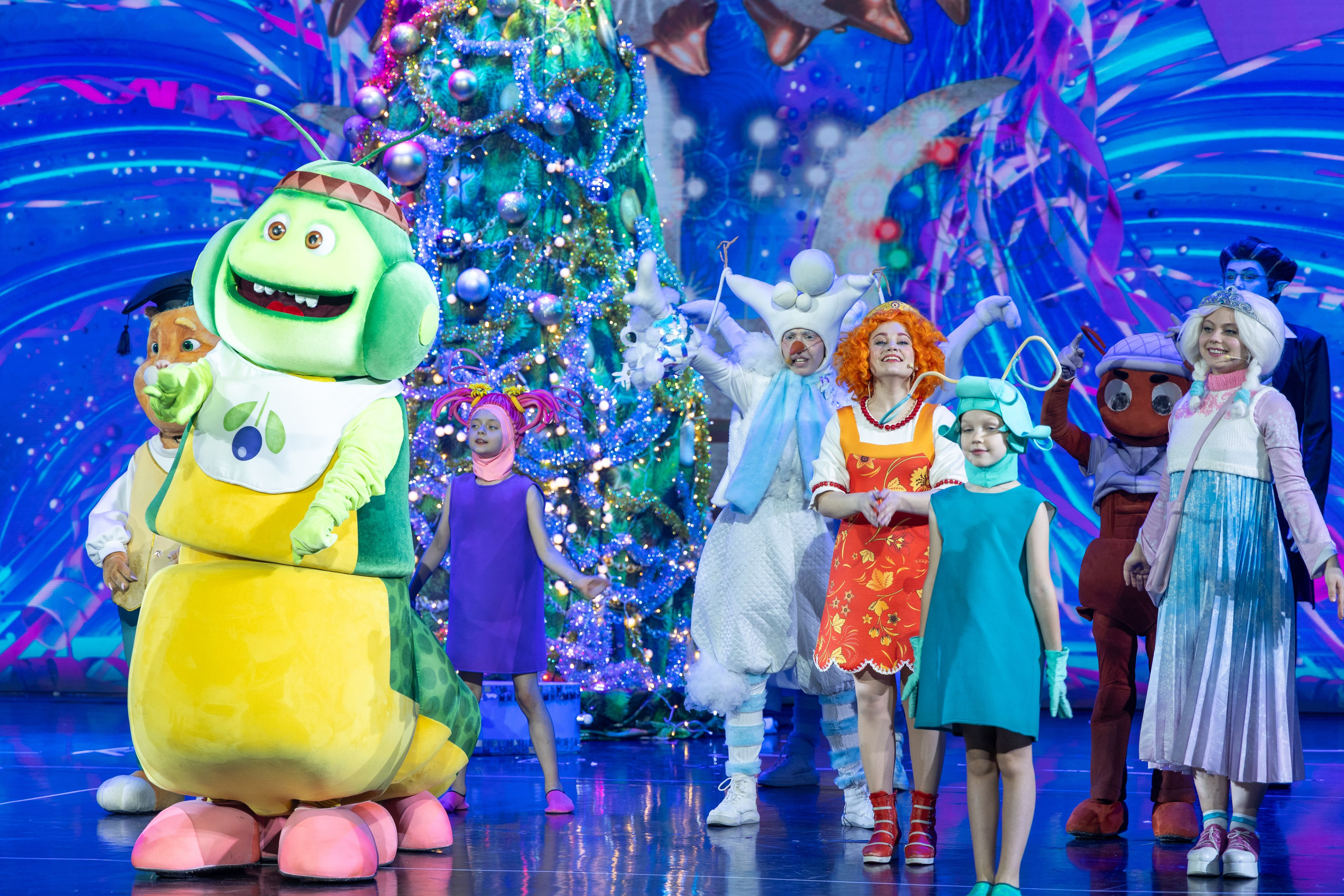 Ёлка телеканала МУЛЬТ в ККТ Космос. Семейный и репортажный фотограф Наташа Давыдова