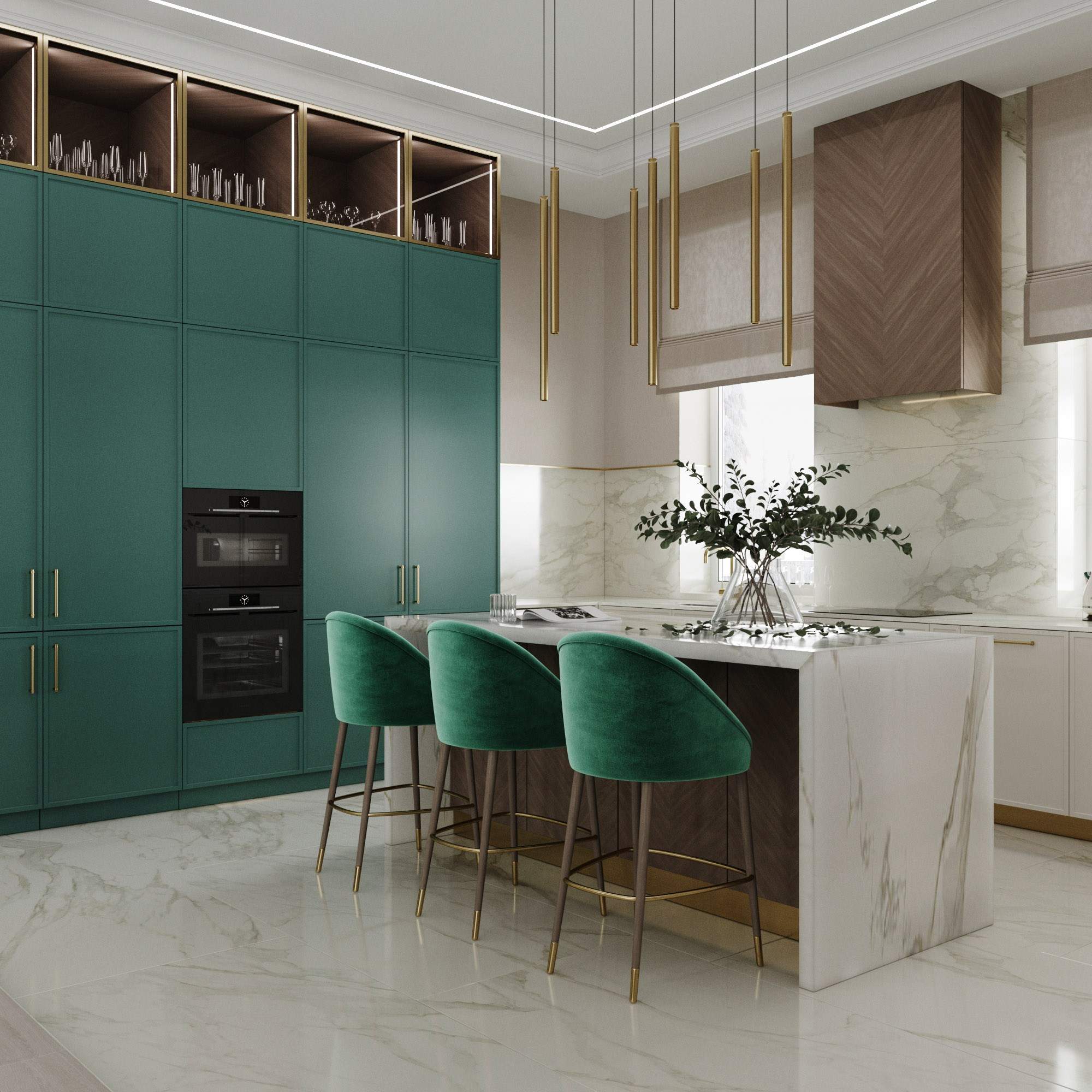 House 240 sq m. Профессиональный дизайнер интерьера