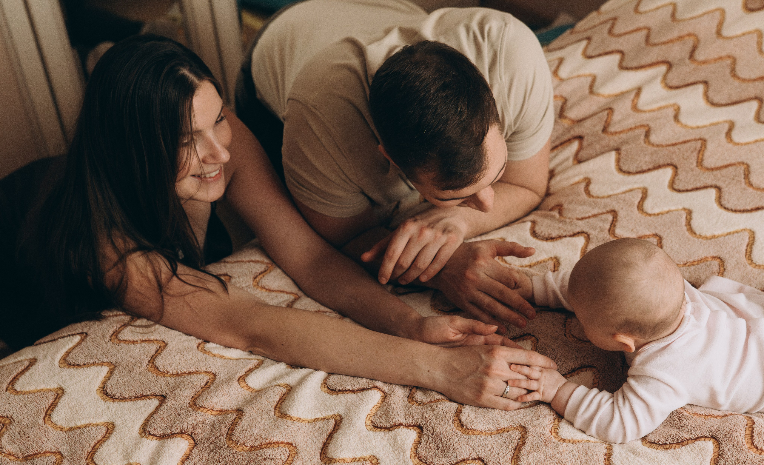 Пол годика счастью. Семейный, ньюборн фотограф, фотограф на роды в Москве, Виктория Тюльдюкова