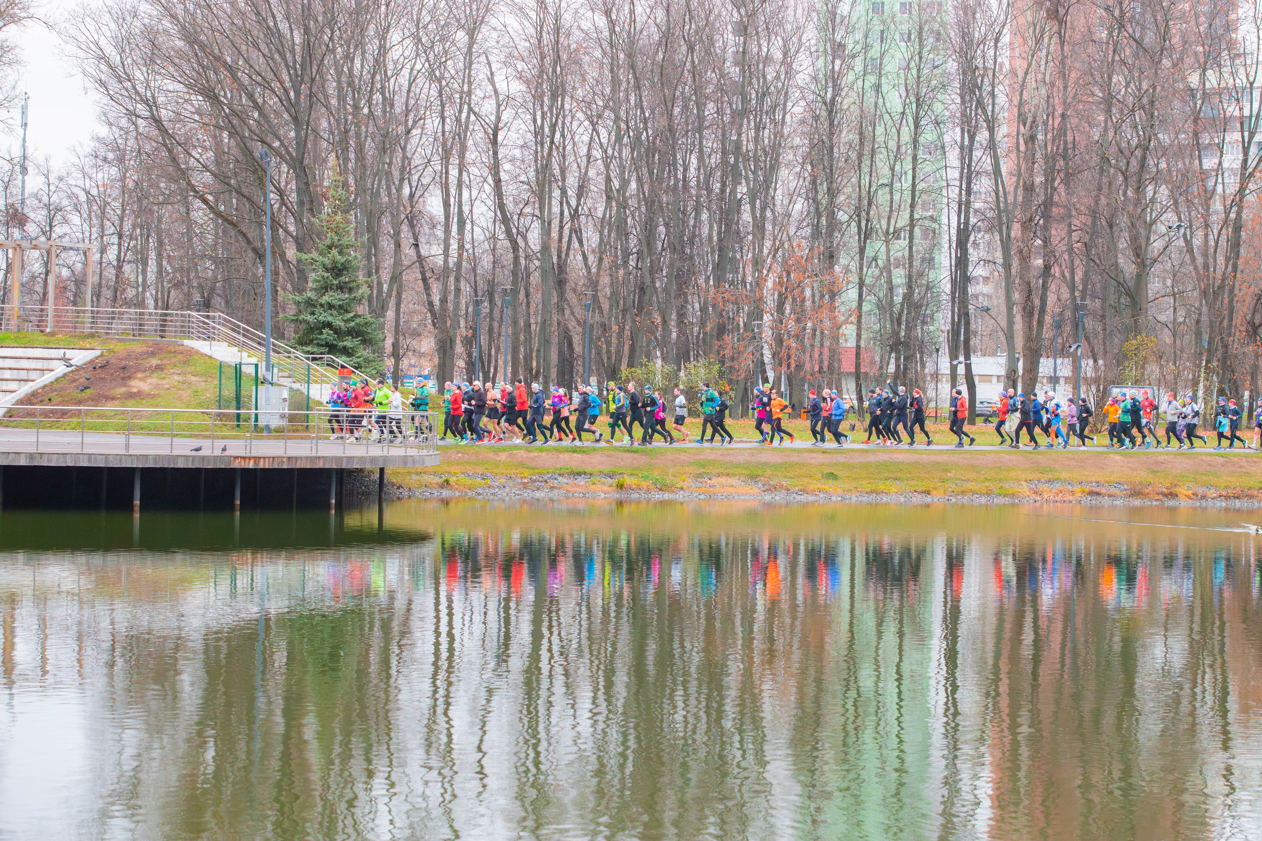 Марафон у дома_1 этап_Яуза. Александра Мельниченко/ Бегающий фотограф