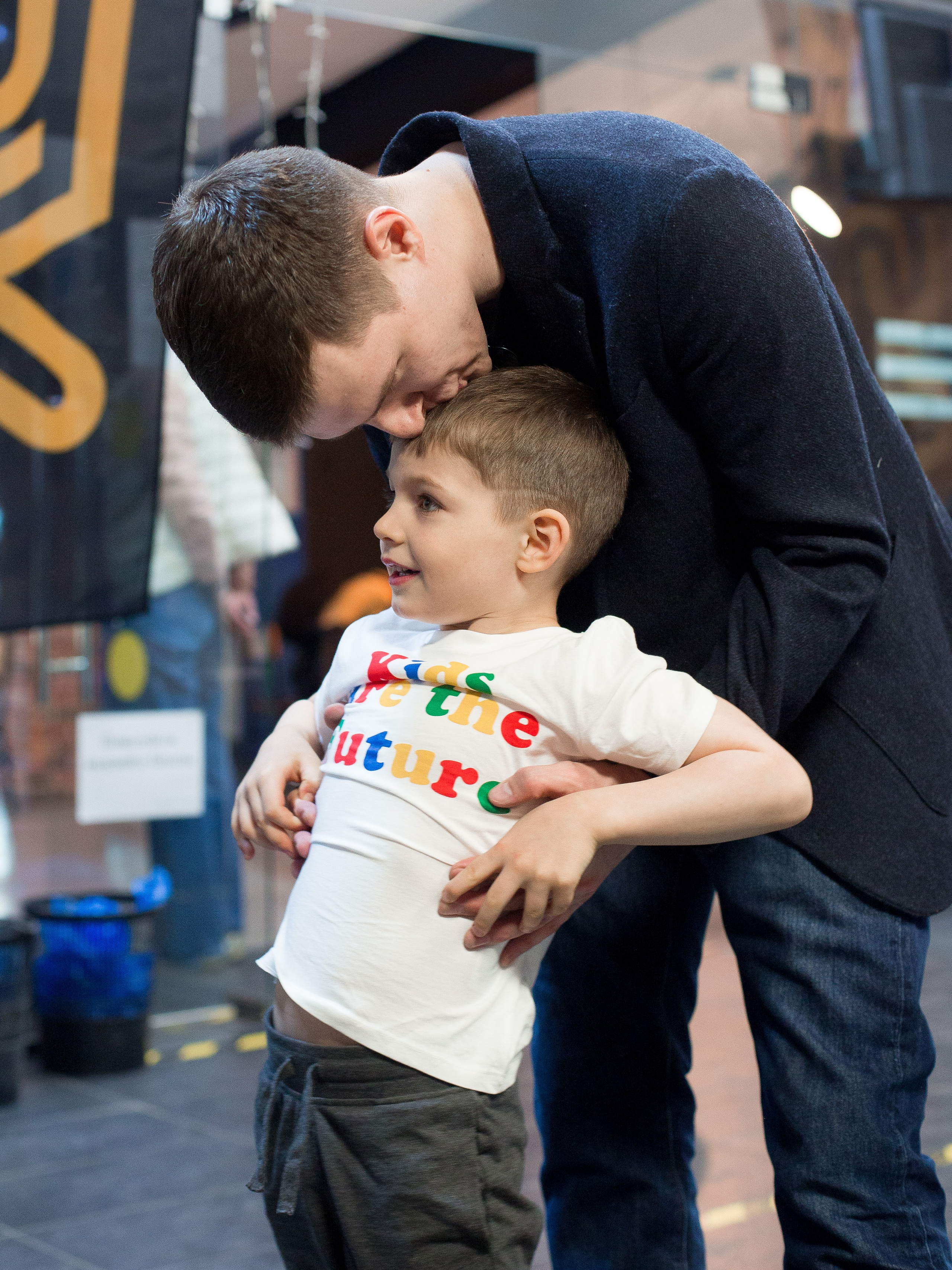 Фотосъемка детского Дня рождения на скалодроме. Репортажный фотограф Борис Геер