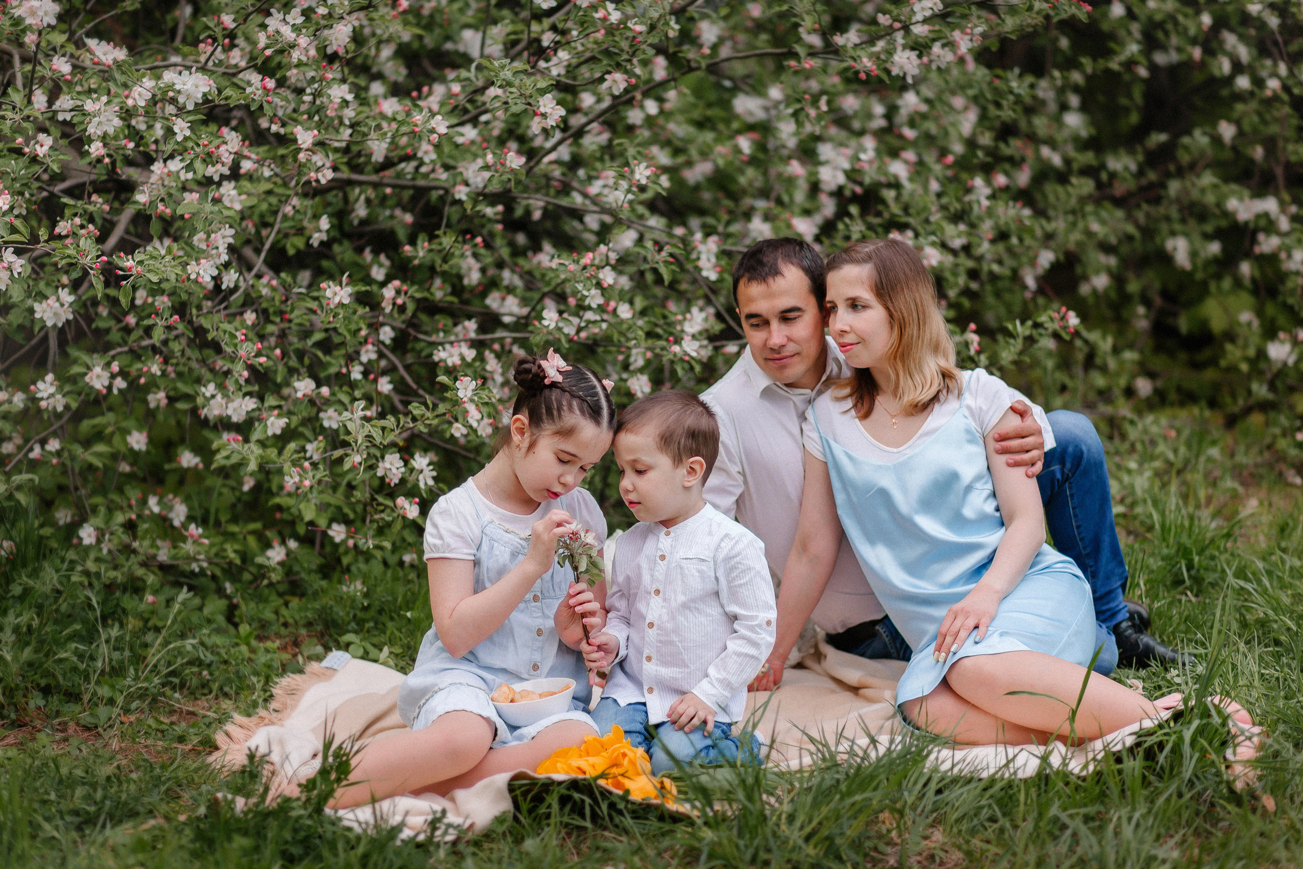 Семейная фотосессия на природе. Фотограф в Чебоксарах Ситулина Наталья