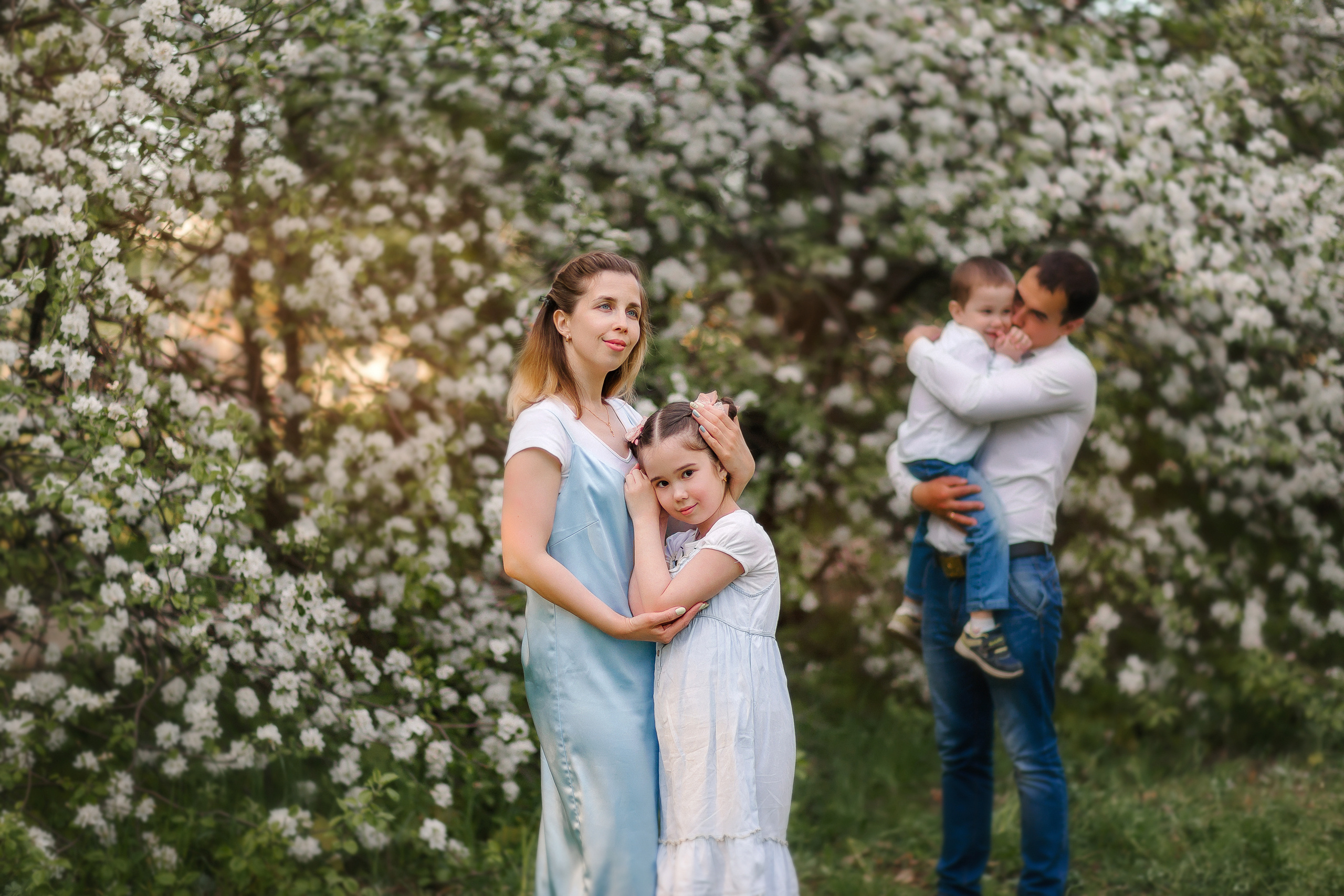 Семейная фотосессия на природе. Фотограф в Чебоксарах Ситулина Наталья