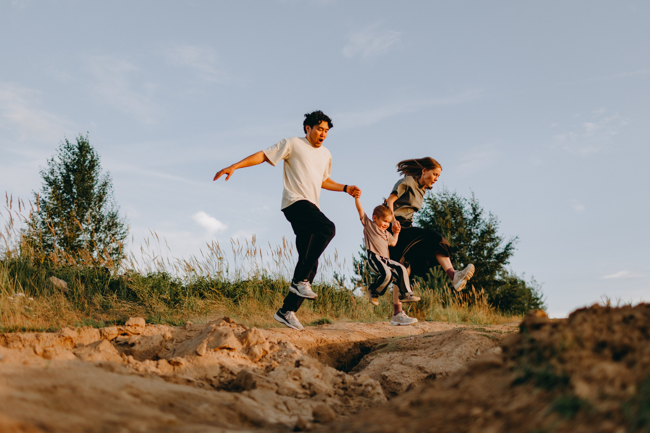 Живая семейная фотосессия на природе. Семейный фотограф в Санкт-Петербурге — Лена Тимина