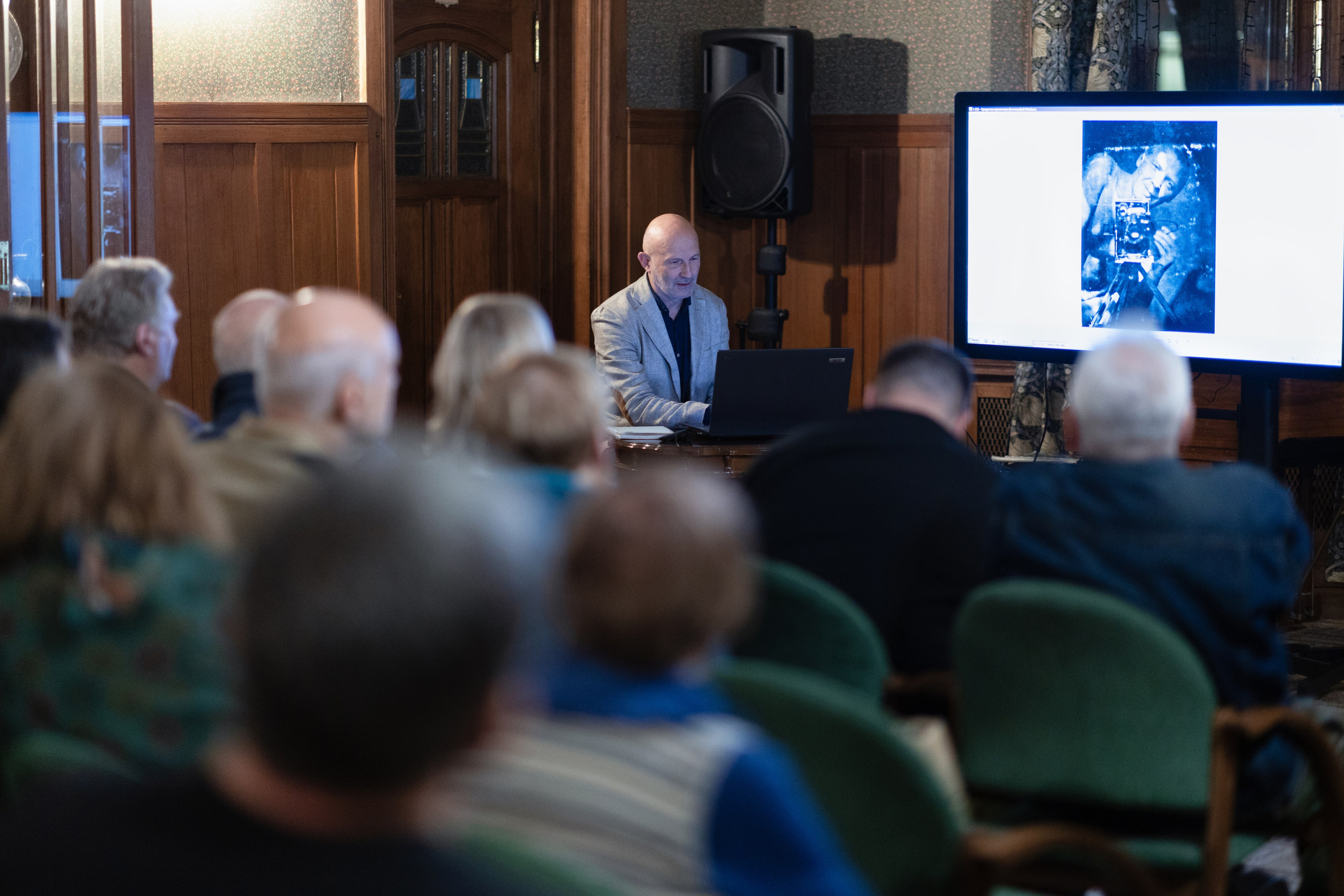 Творческий вечер фотографа Виктора Горячева. Ноябрь 2024. Фотограф Ольга Дунаева