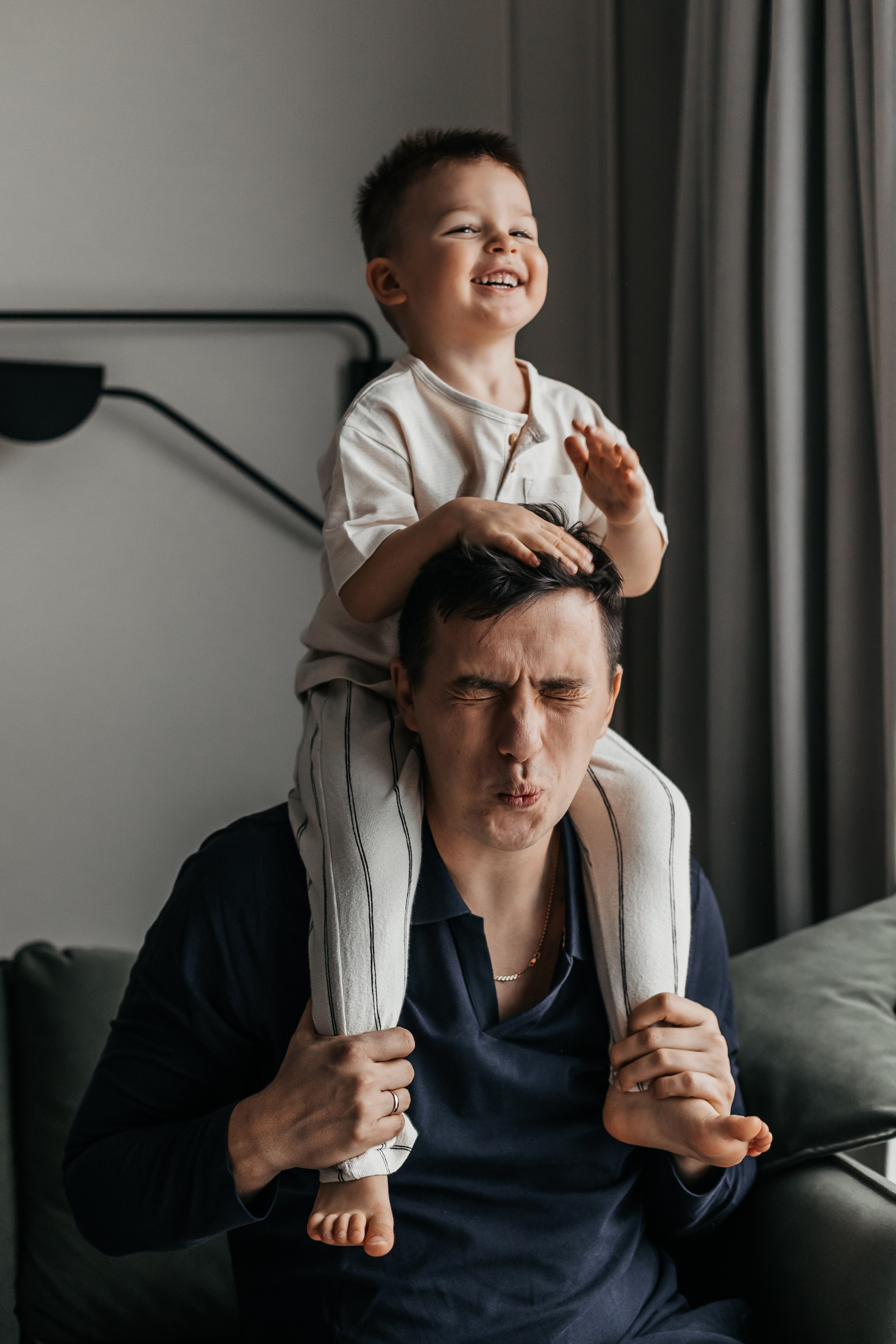 Про Юлю, Андрея и Артема. Семейный, женский фотограф Москве Лиза Лутцева