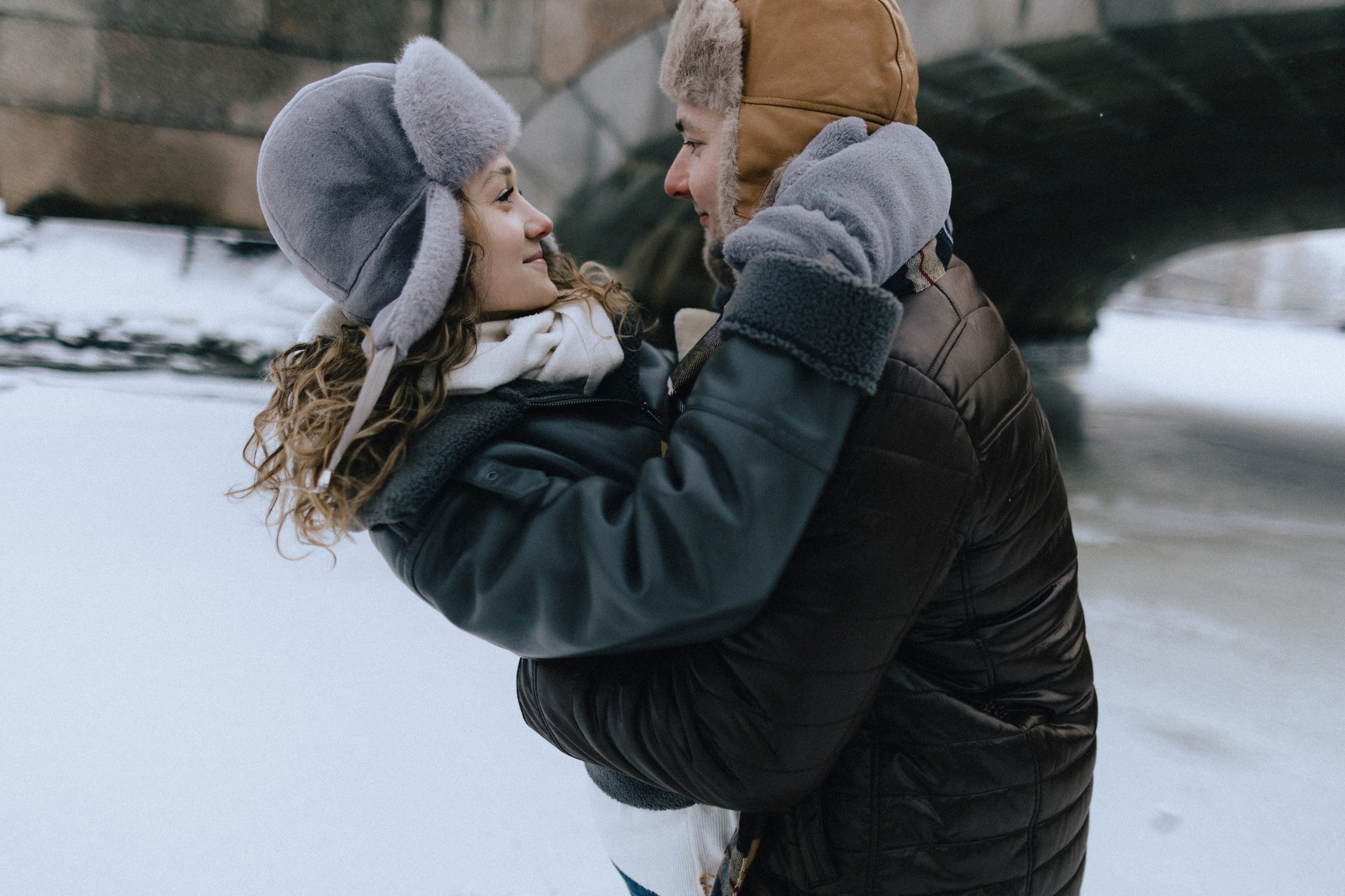 Зима на Фонтанке. Юлия Анисимова — свадебный и семейный фотограф в Санкт-Петербурге