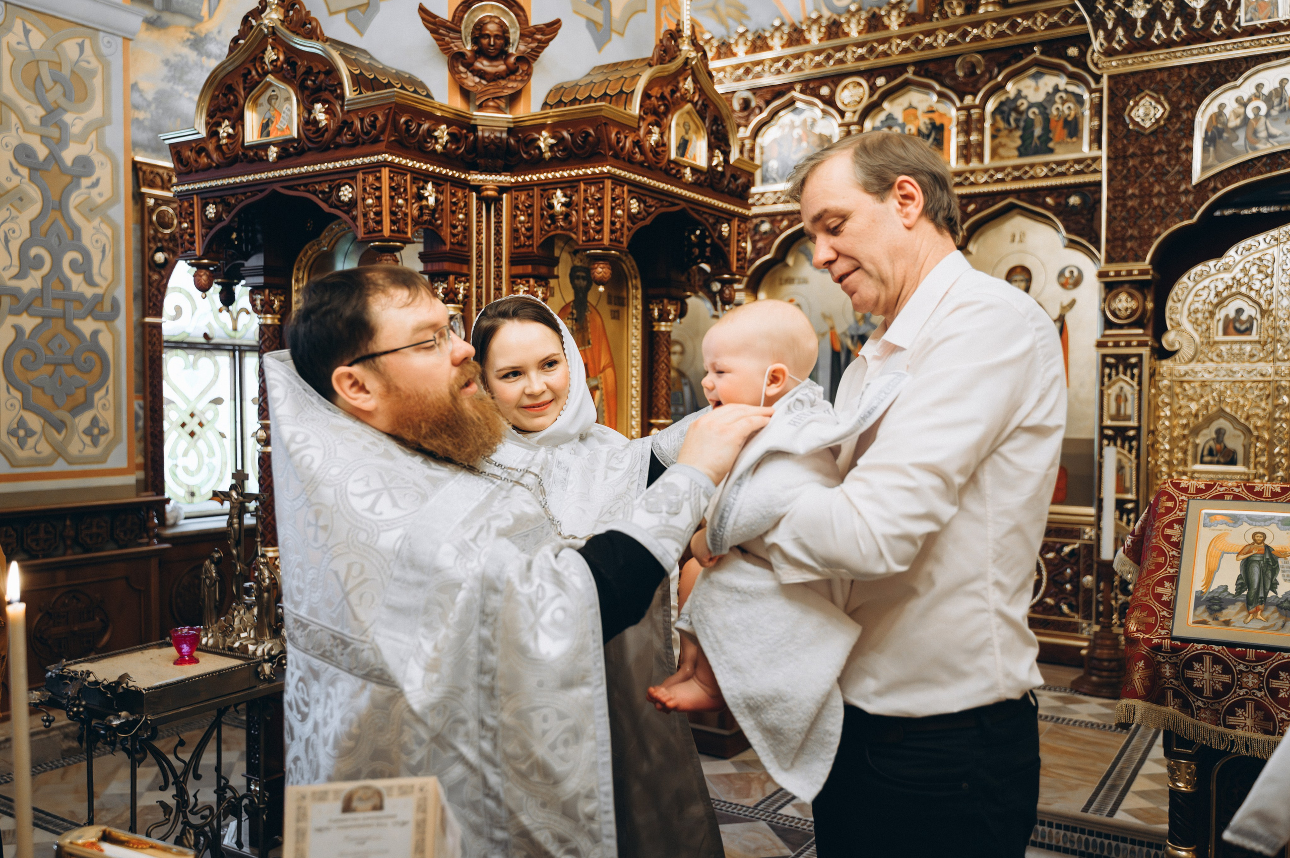 Крещение Фёдора (Храм Всех Святых) криптовый. Семейный фотограф в Минске Дарья Дреко