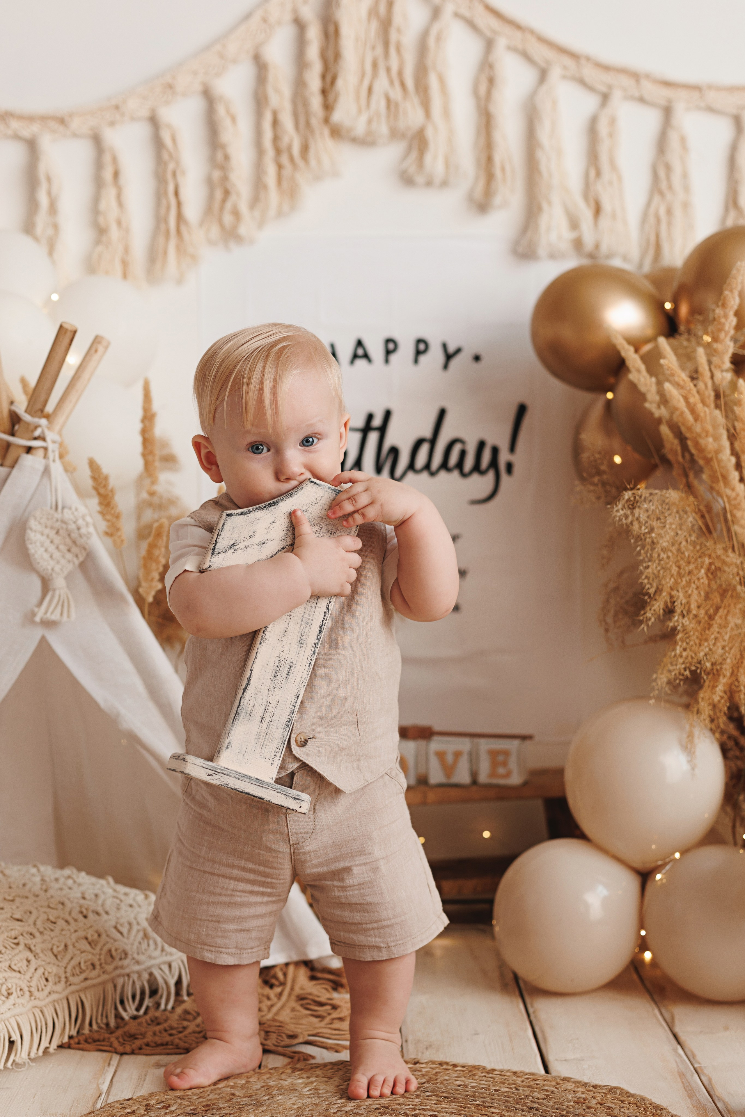 фотосессия первого годика в Краснодаре, детский фотограф 