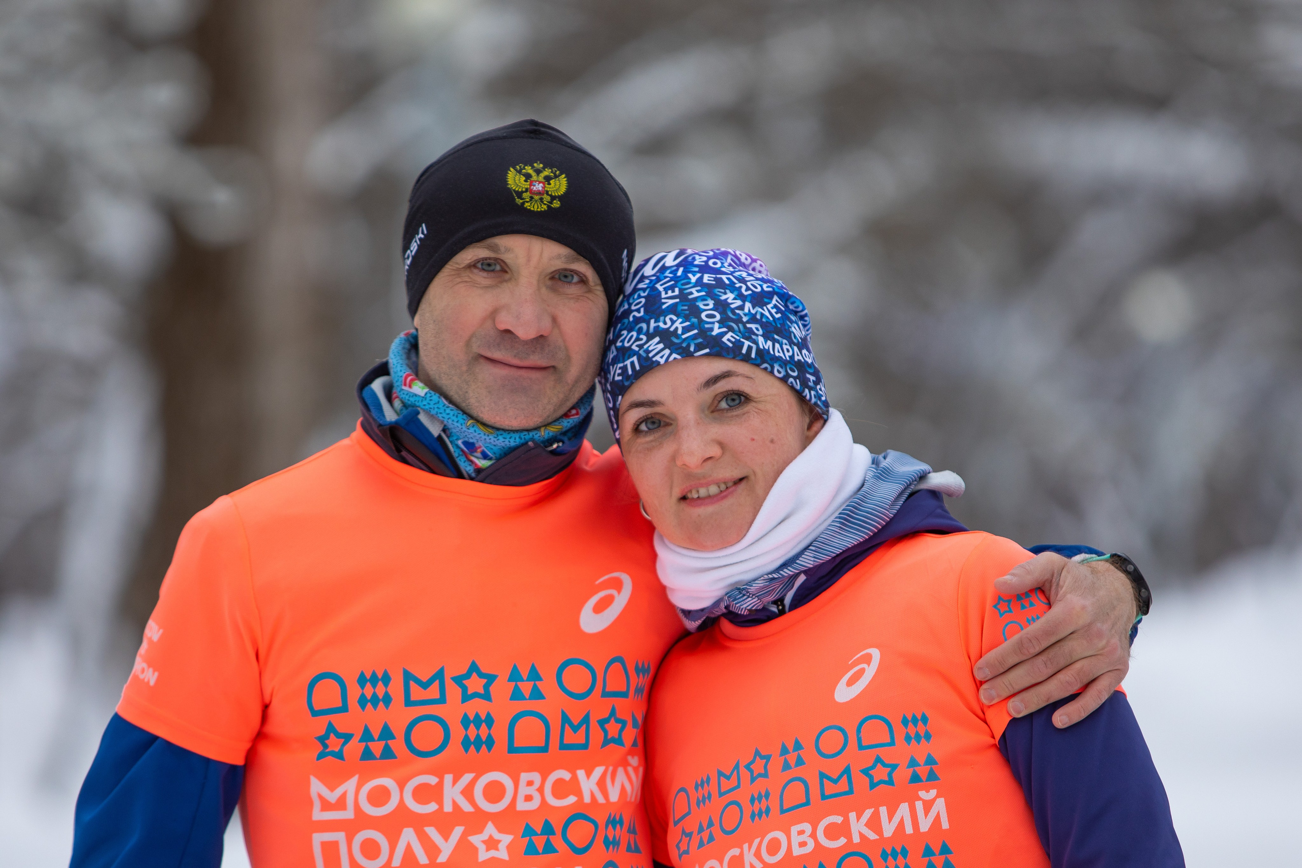 5 вёрст в Тушино, День влюбленных, 91 забег, 17 февраля 2024 г. Фотограф Сергей Ловкий