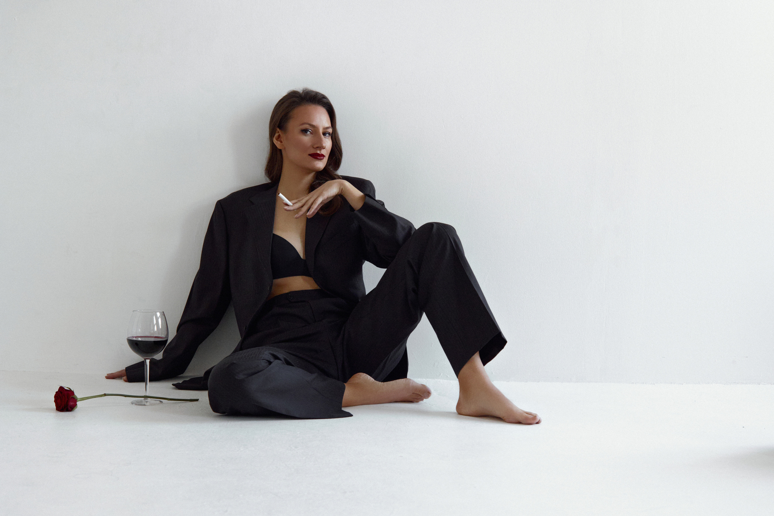 Фотосессия в студии в Москве с подбором образа. Фотограф Сиворонова Мария