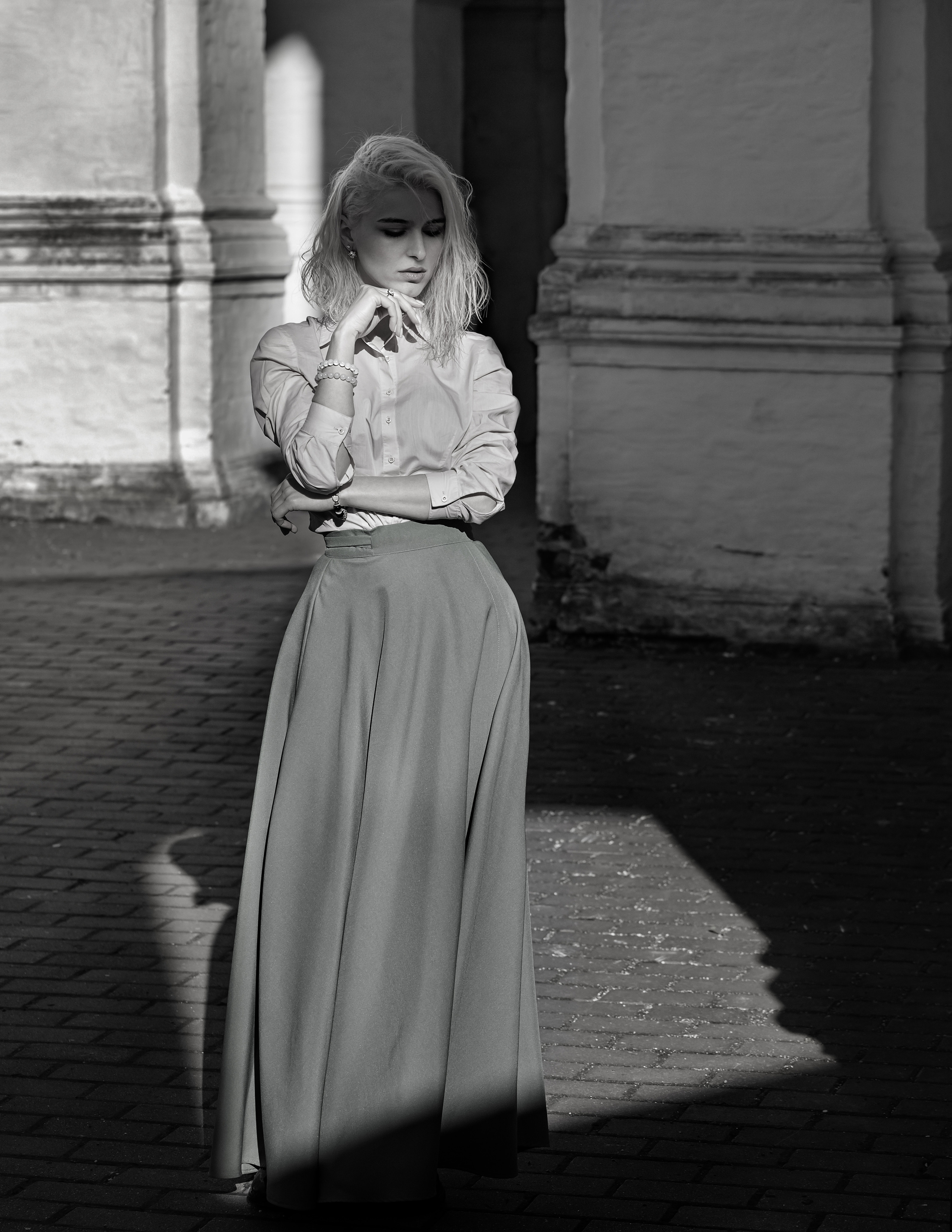 самое крутое черно белое фото  фотография в чб портрет фешен сьемка для журналов модная фотография 