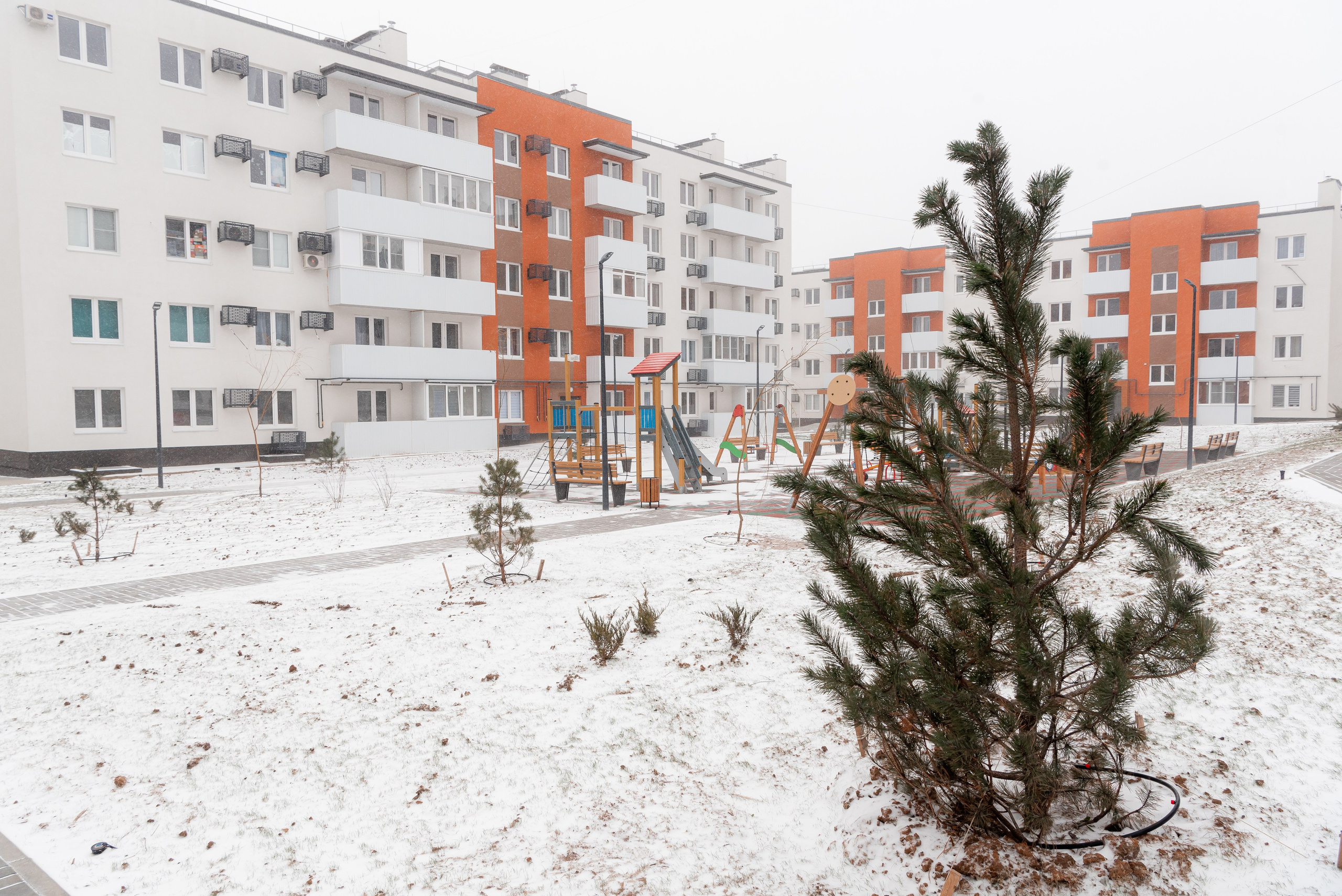 Зимняя съёмка улиц Родниковой Долины. Фотограф в Волгограде и Волжском Александр Горбань