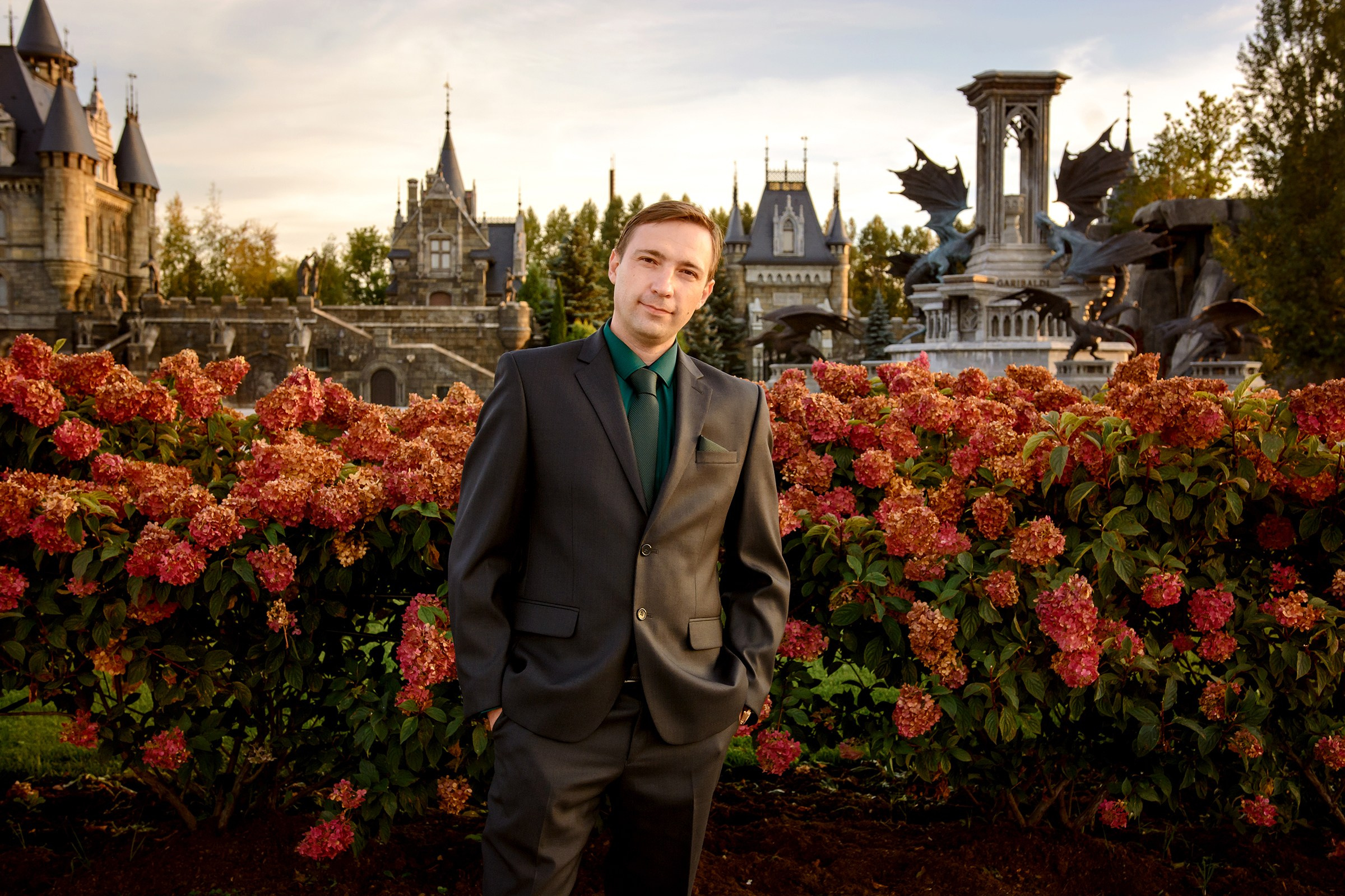 Семейная фотосессия у Замка Гарибальди. Фотограф Оксана Сафонова г. Тольятти