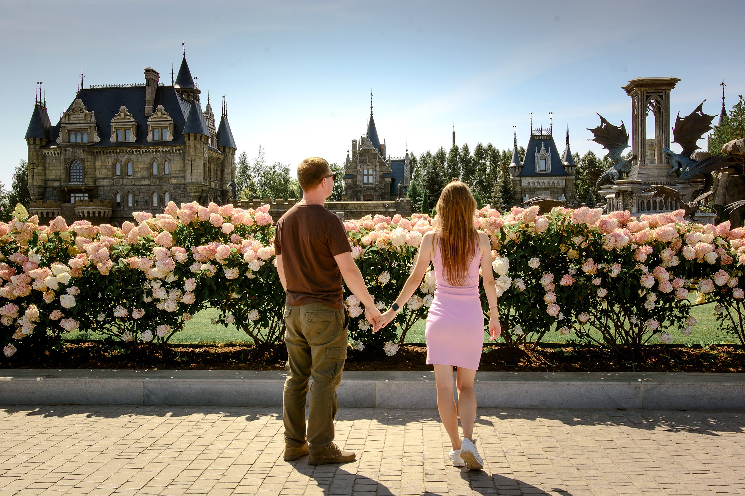 Фотосессия Love Story у Замка Гарибальди. Фотограф Оксана Сафонова г. Тольятти