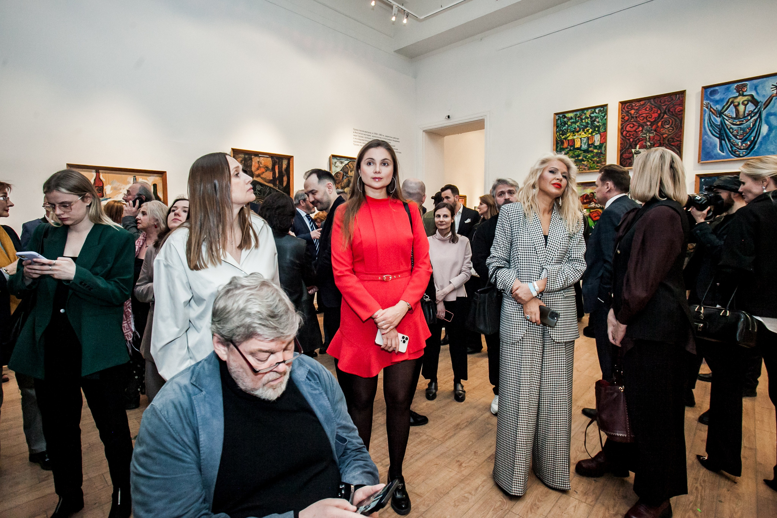 Открытие выставки Зураба Церетели. Art photographer Nino