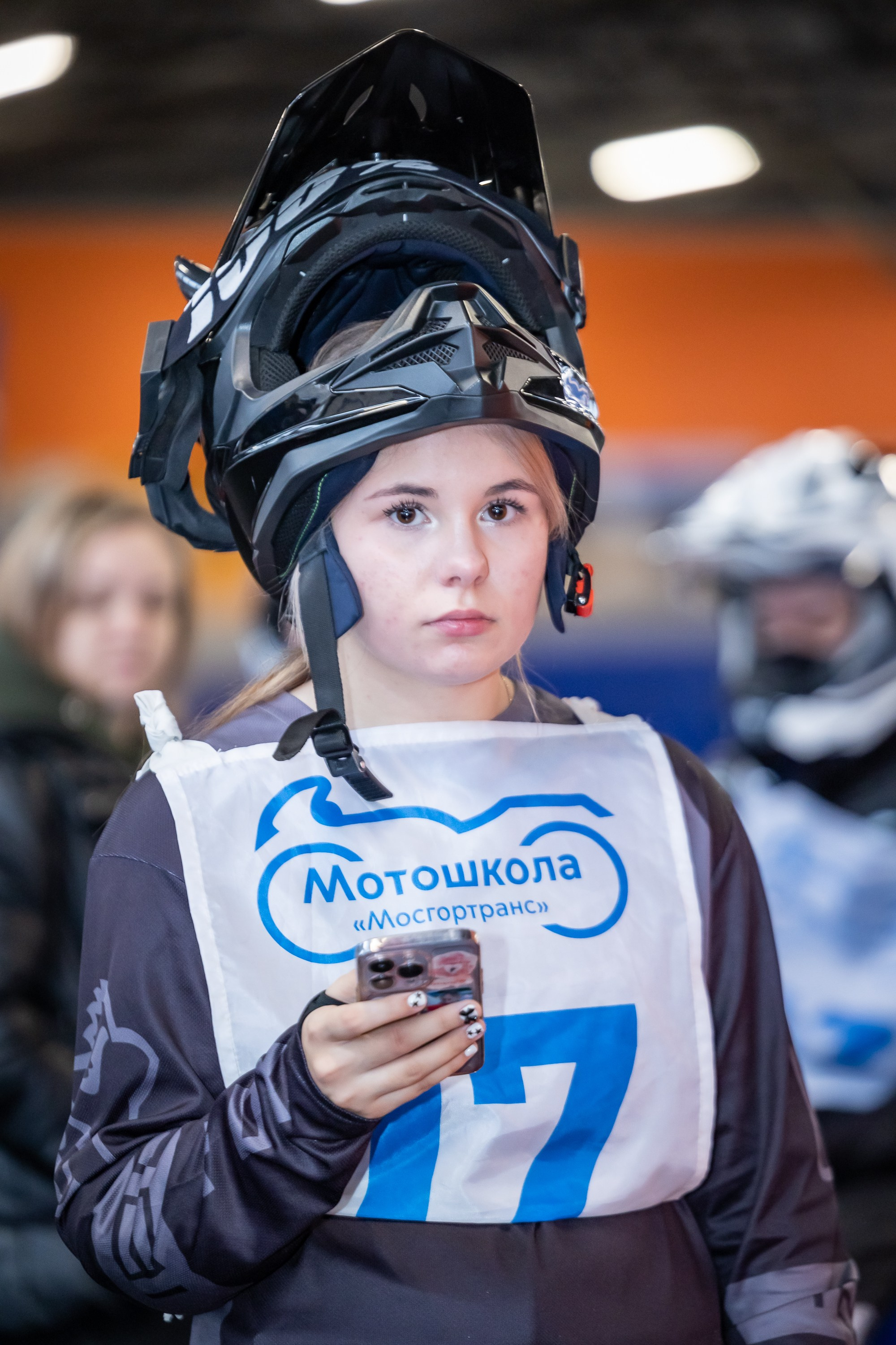 Соревнования в Мотошколе «Мосгортранс». Фотограф Владимир Охрименко