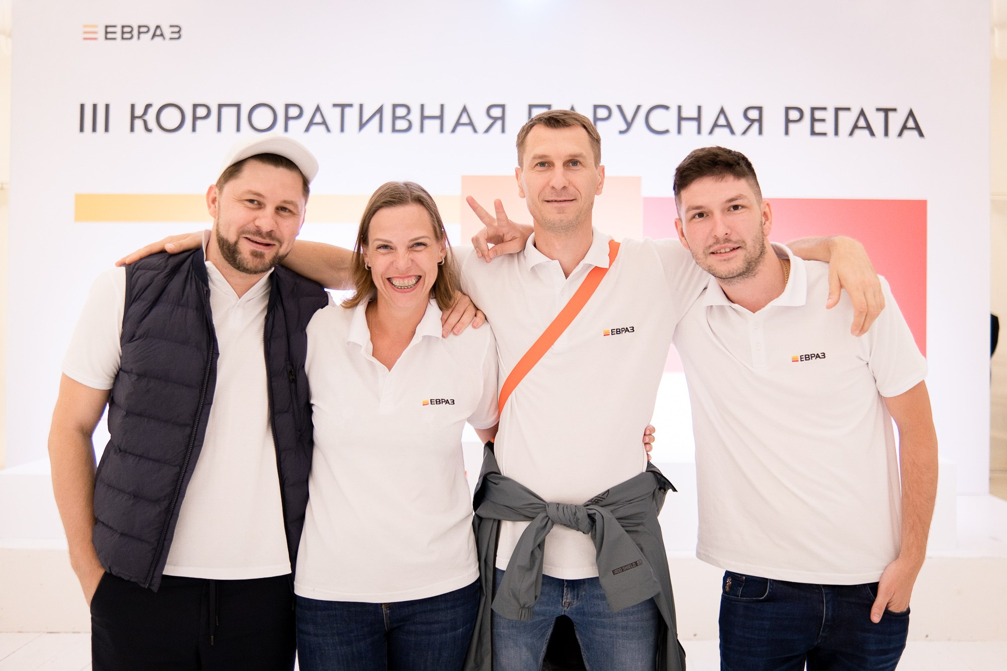 Корпоративная парусная регата Evraz. Репортажный фотограф Денис Тихомиров. Москва