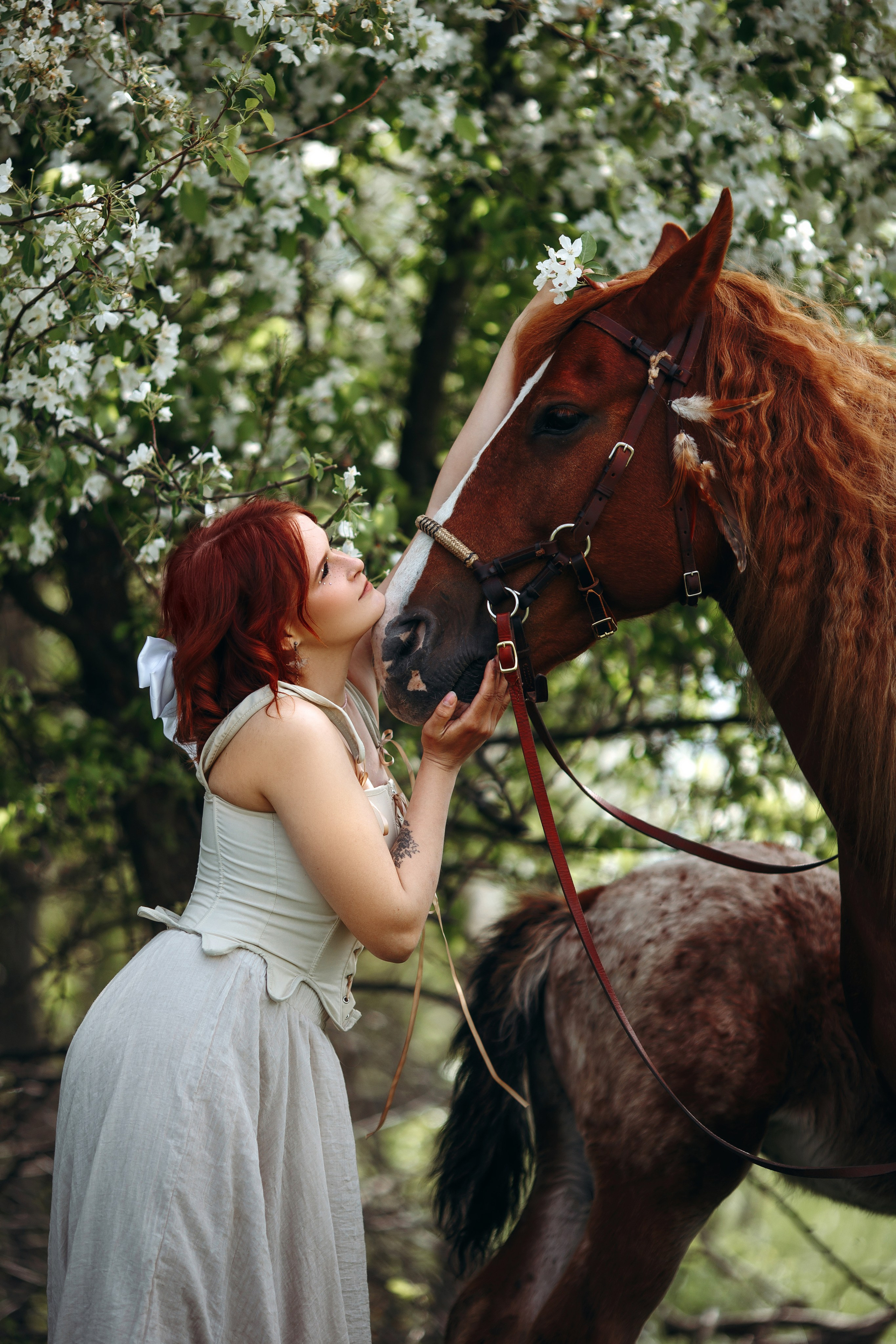 Весенние цветения. Анна Молчанова конный фотограф в Тюмени | фотосессии с лошадьми Тюмень