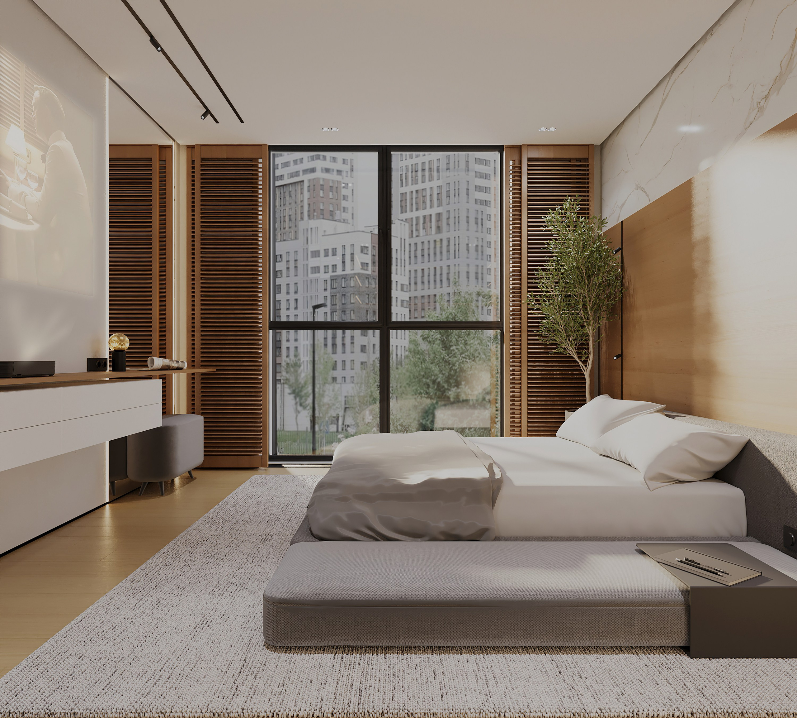 Г. Москва 3-комнатная квартира 104 кв.м. Дизайнер интерьеров г. Москва Ольга Богданова