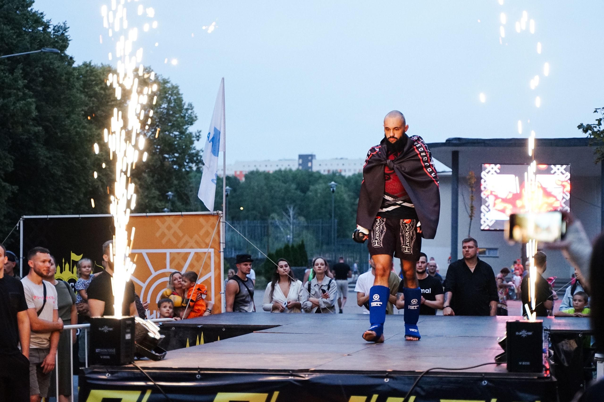 Вечер боев в ЦПКиО. Фотограф Надежда Погребняк | Рязань | Москва